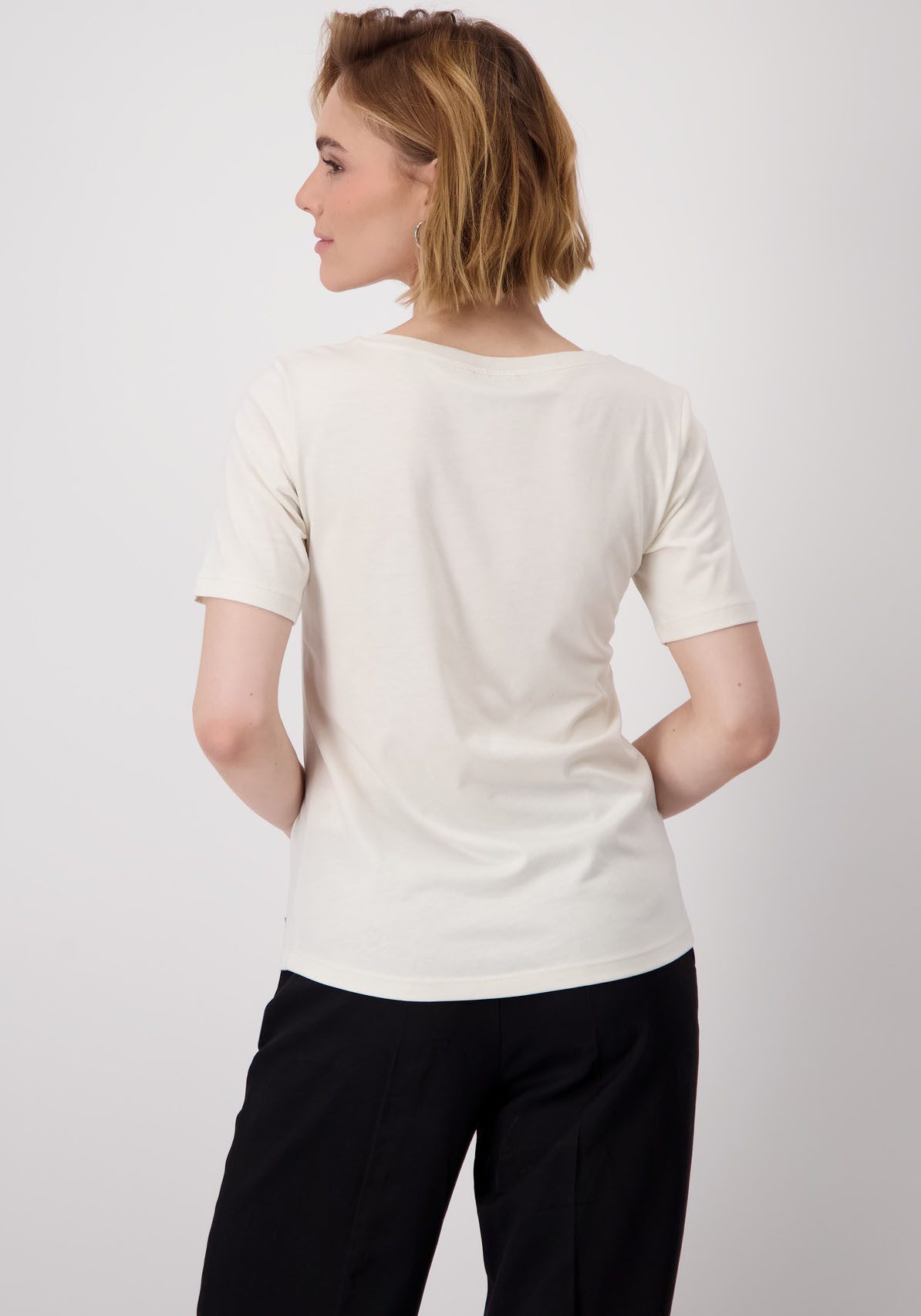 Monari T-shirt Shirt met lakdruk