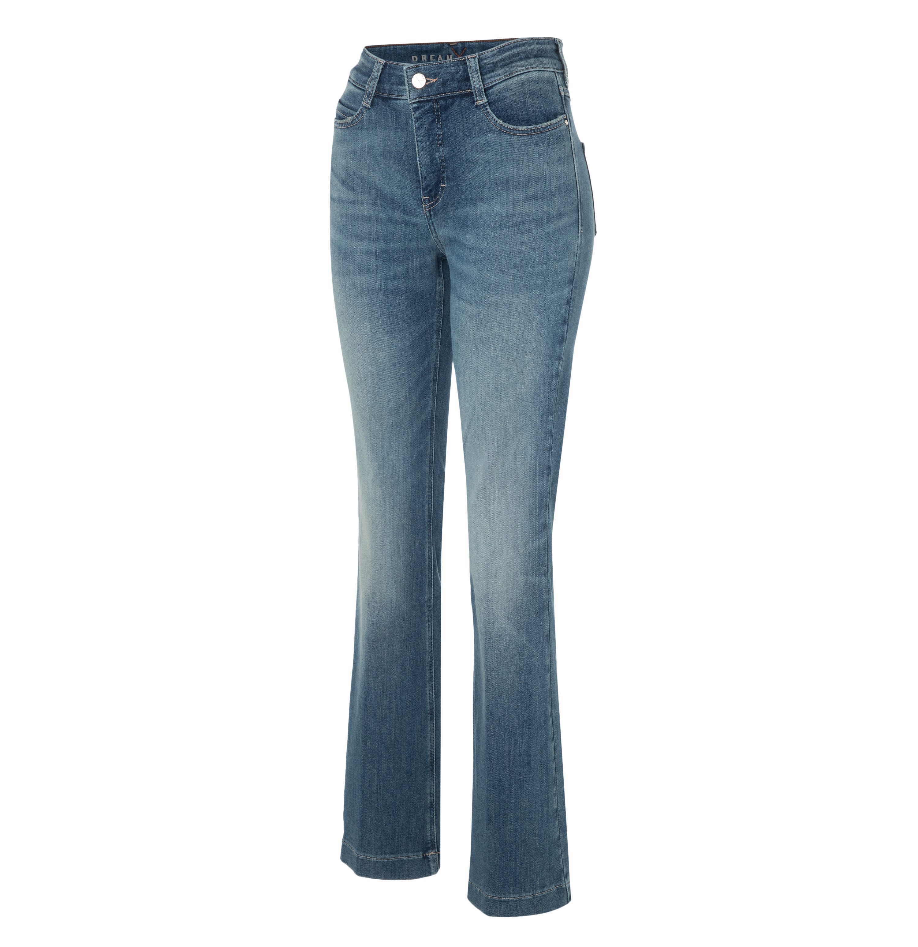 MAC Bootcut jeans Dream-Boot Recht belijnd met iets uitlopende pijpen
