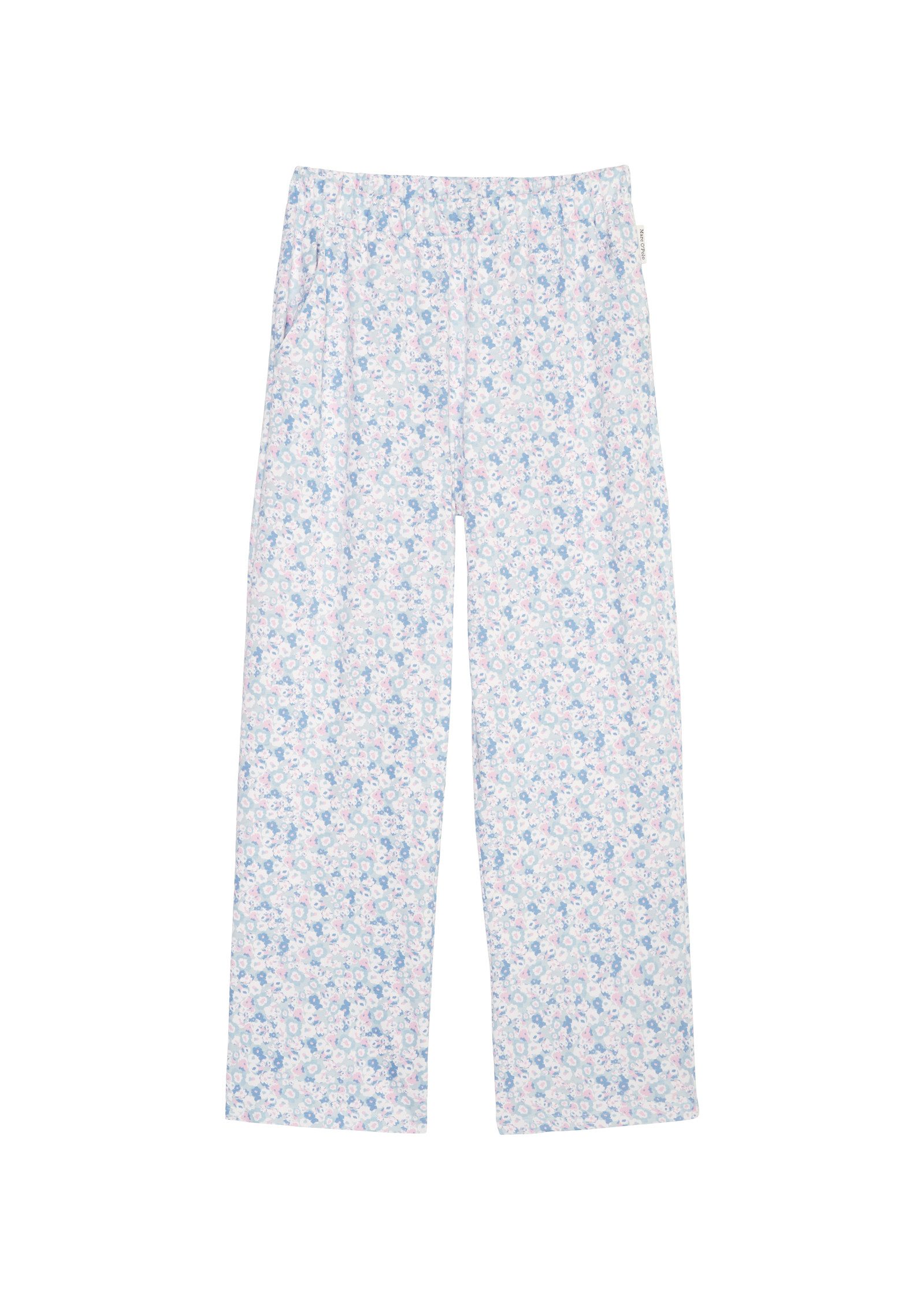 Marc O'Polo Pyjamabroek On the move 7/8 lengte, met losse pasvorm, elastische tailleband en steekzakken