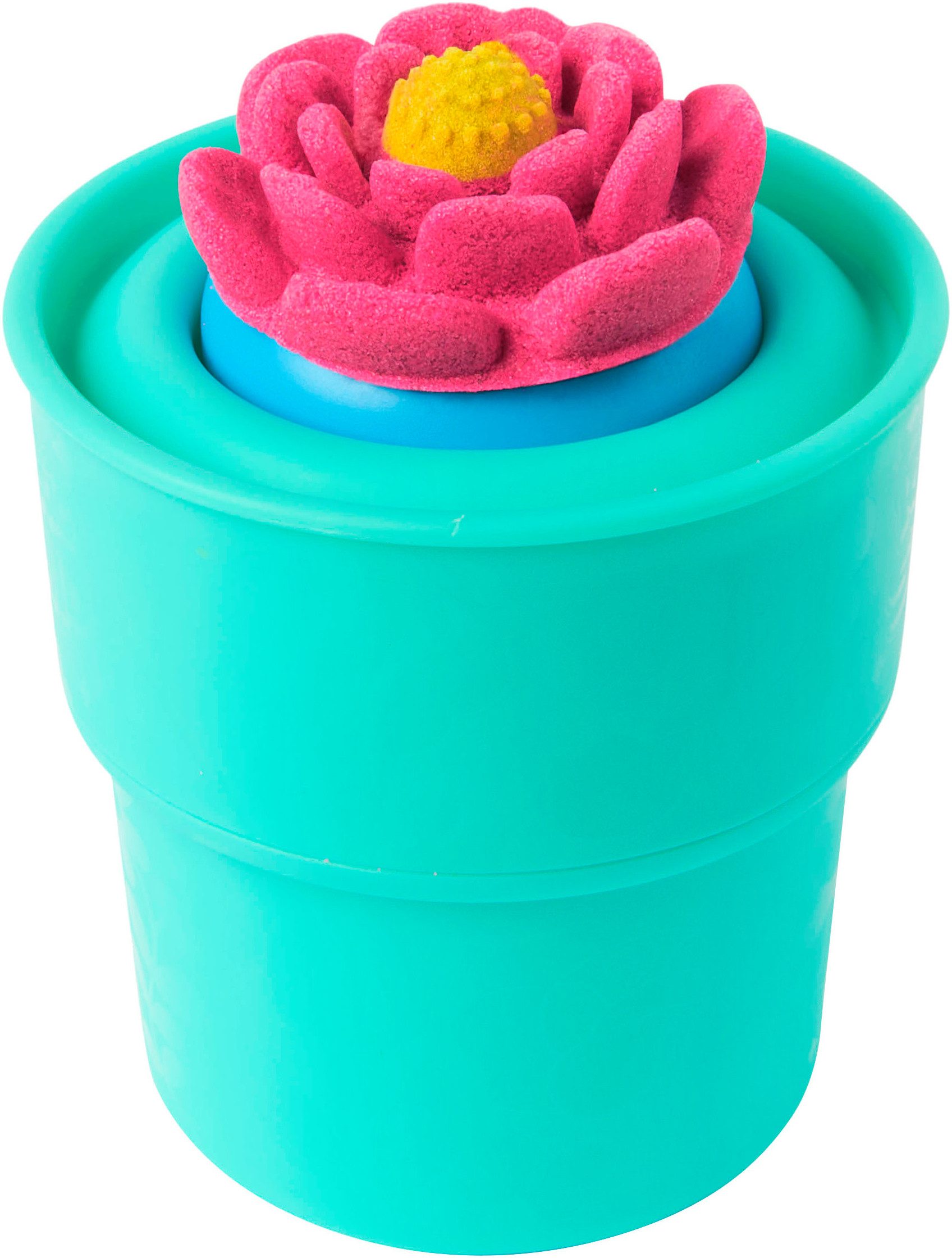 Spin Master Knutselset Kinetic Sand - Squish Blumen Set