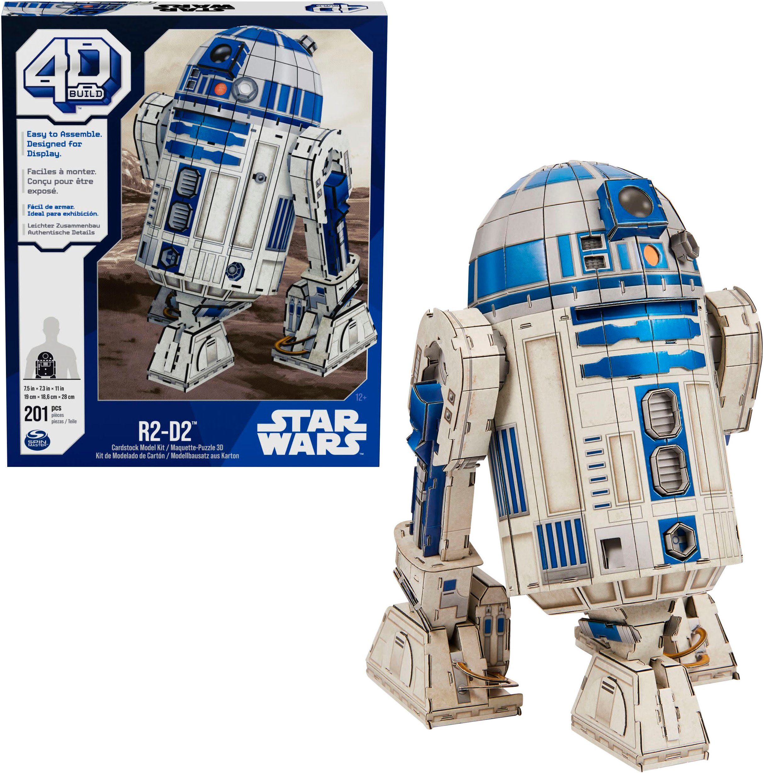 Spin Master 3D-puzzel 4D Build - Star Wars - R2-D2 robot