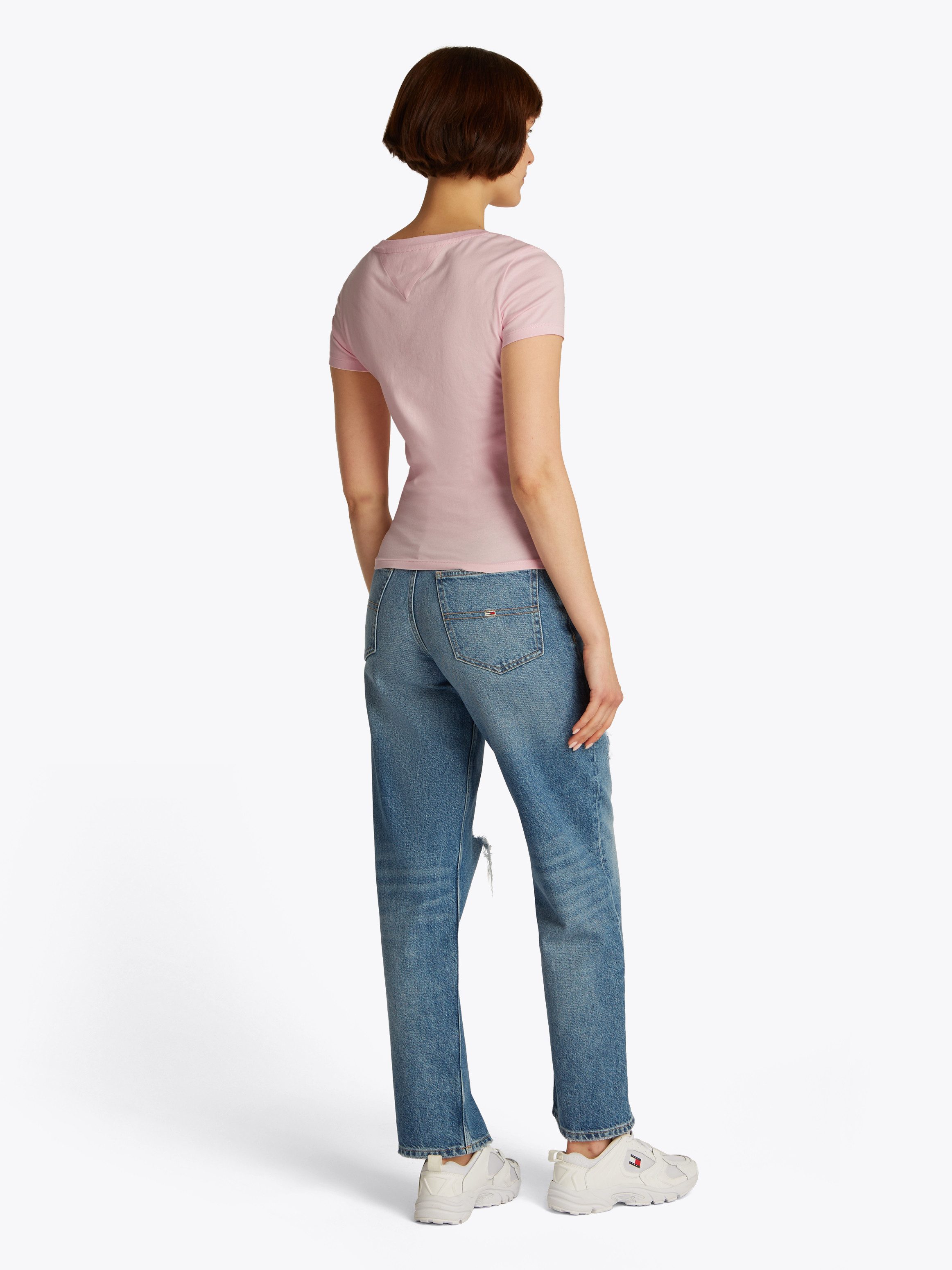 TOMMY JEANS T-shirt TJW SLIM V-NECK TEE