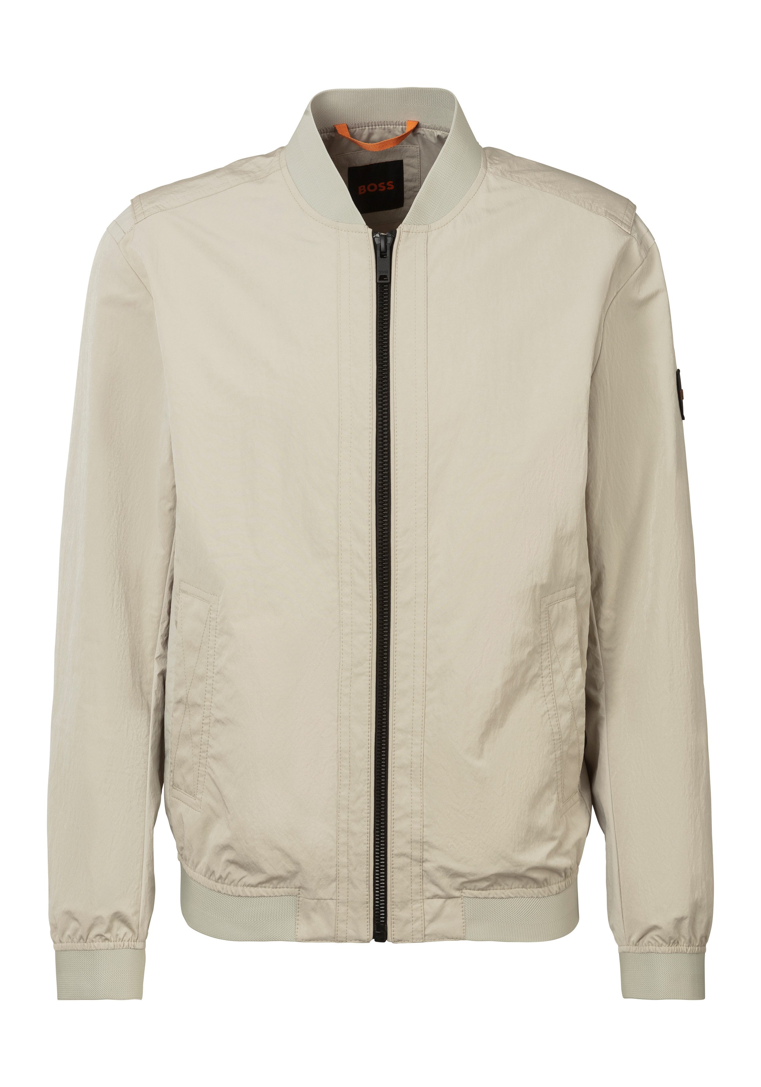 Boss Orange Outdoorjack Othmare met boss logo-patch