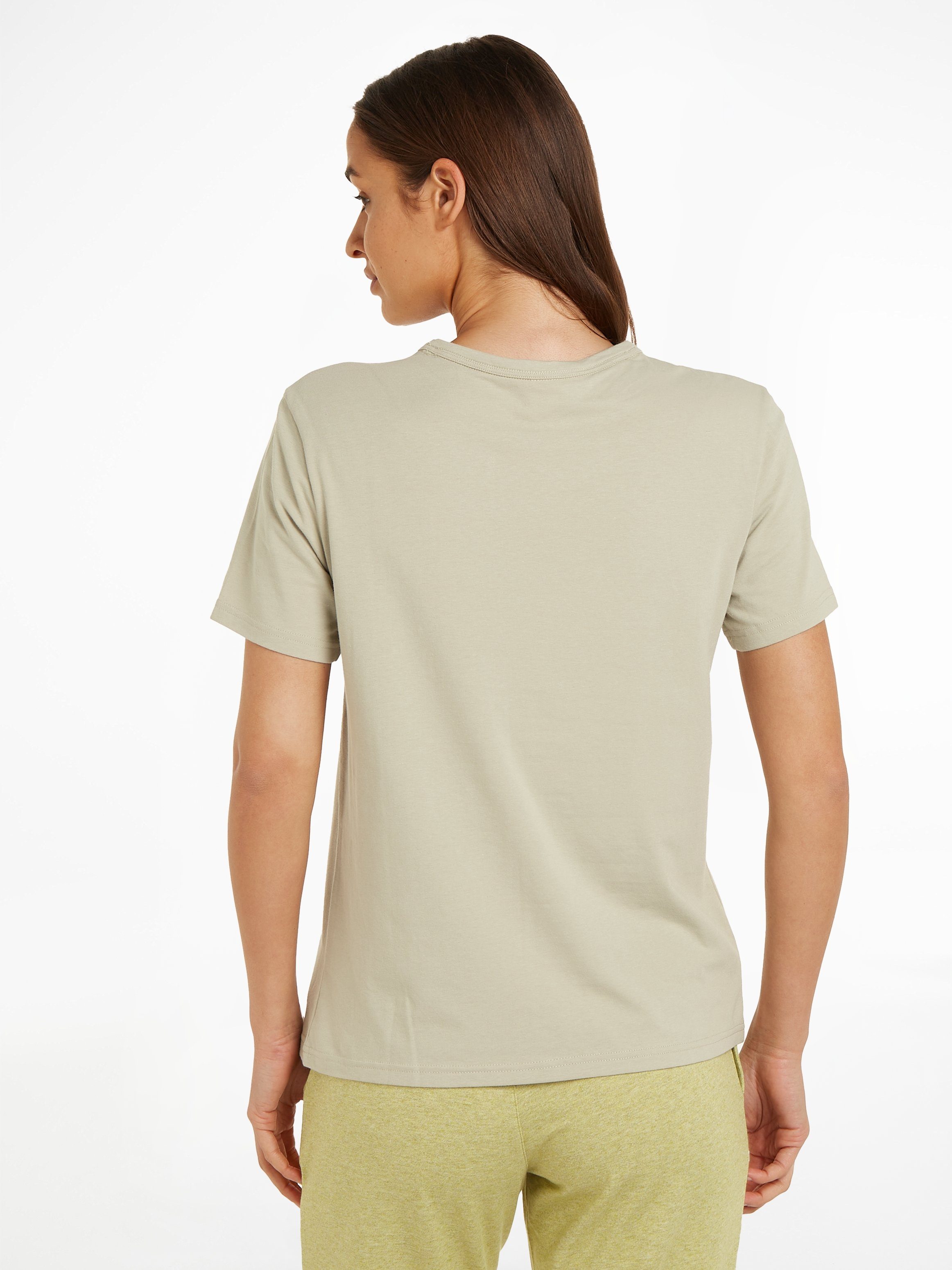 Calvin Klein T-shirt S/S CREW NECK met een ronde hals (Met ronde hals & korte mouwen)