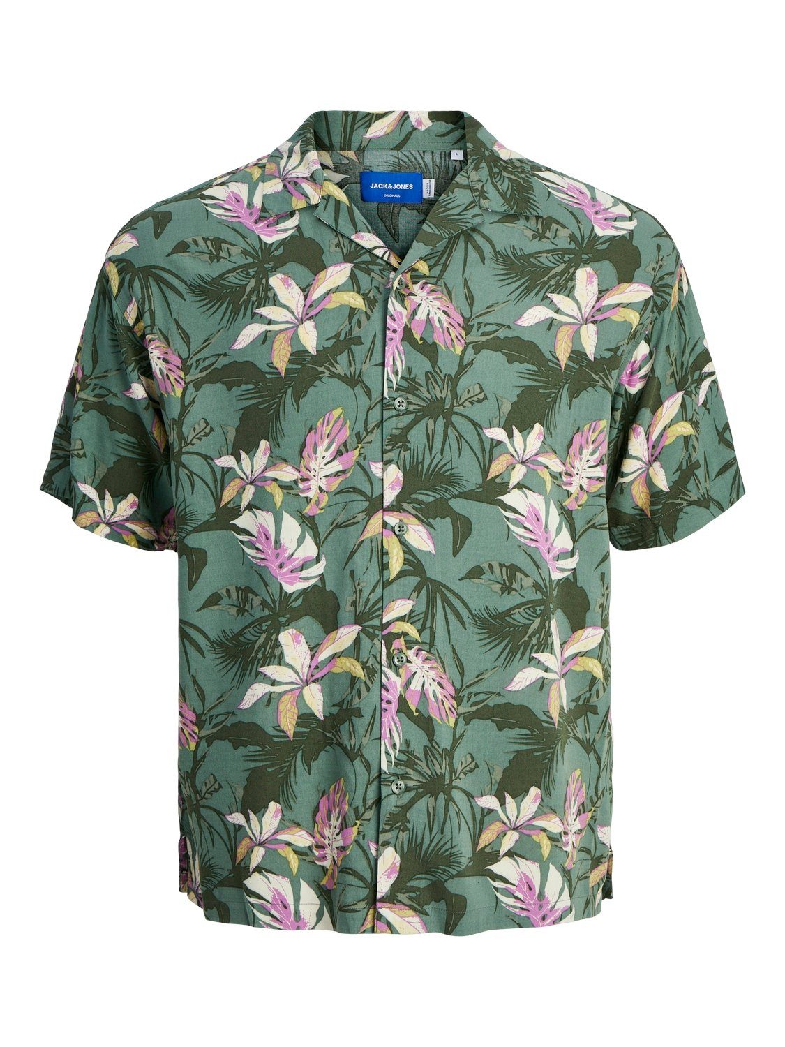 Jack & Jones Hawaï-overhemd JORLUKE TAMPA AOP SHIRT SS SN