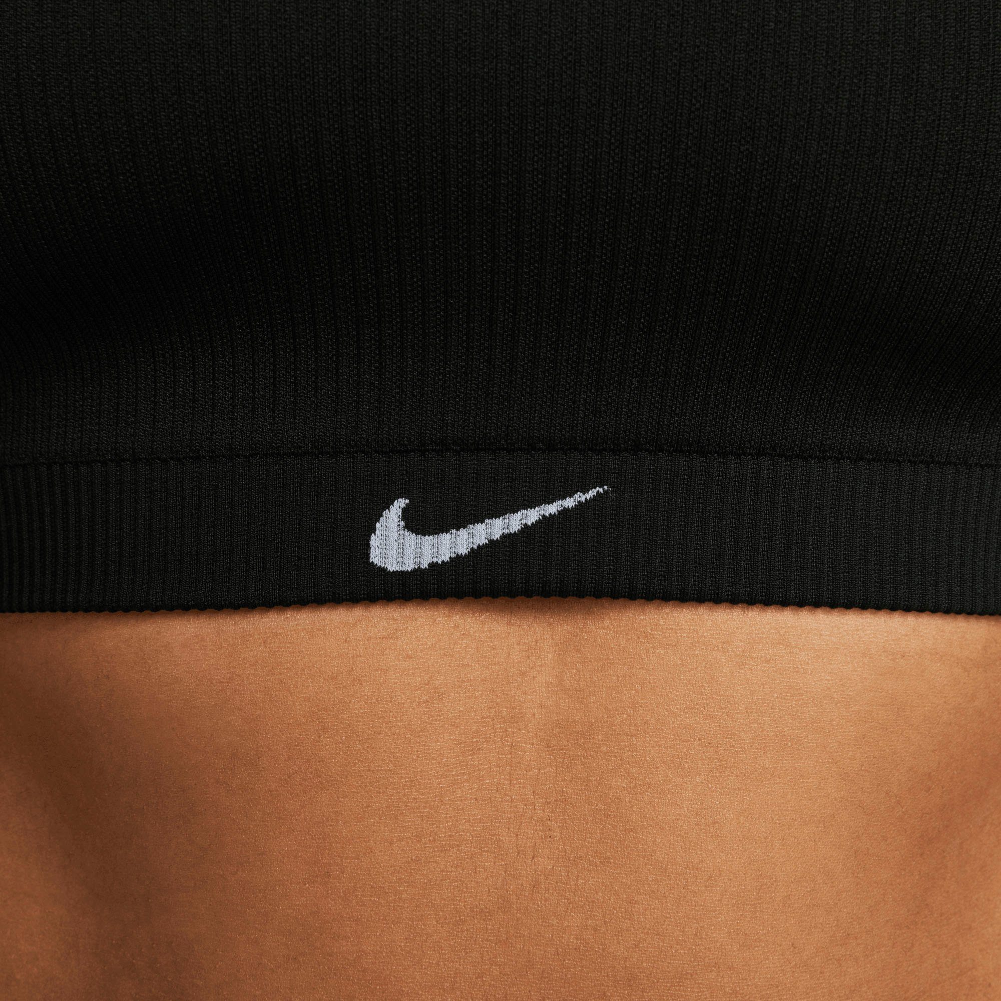 Nike Sport-bh Dri-FIT Indy Seamless Women's Light-Support Padded Ribbed Sports Bra