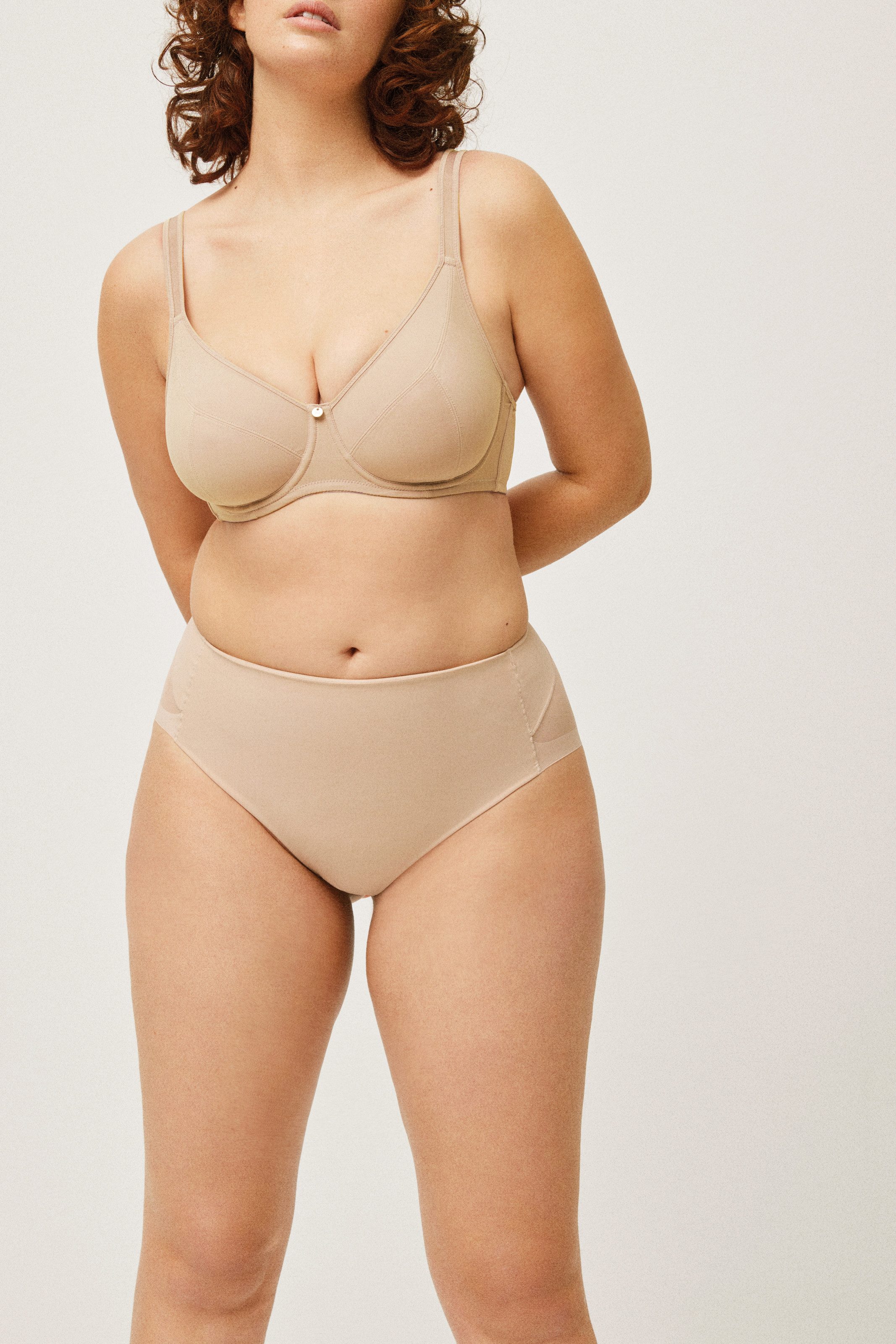 YSABEL MORA Shapingslip elastisch, mesh, medium vormeffect, tule (Set van 2)