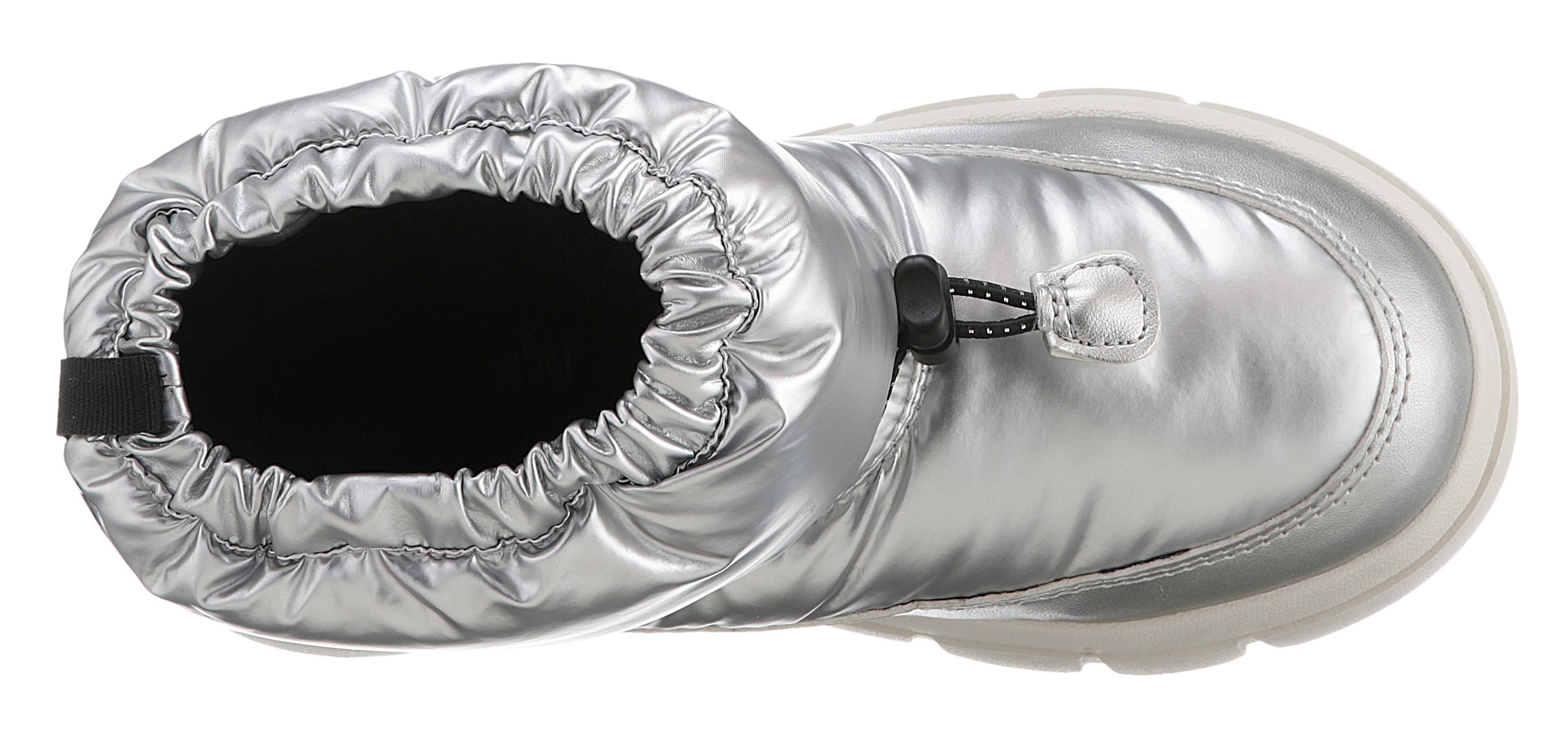 Geox Winterlaarzen J WILLABOOM GIRL B ABX Klittenbandlaarzen, babylaarzen sneeuwlaarzen met snel sluiting