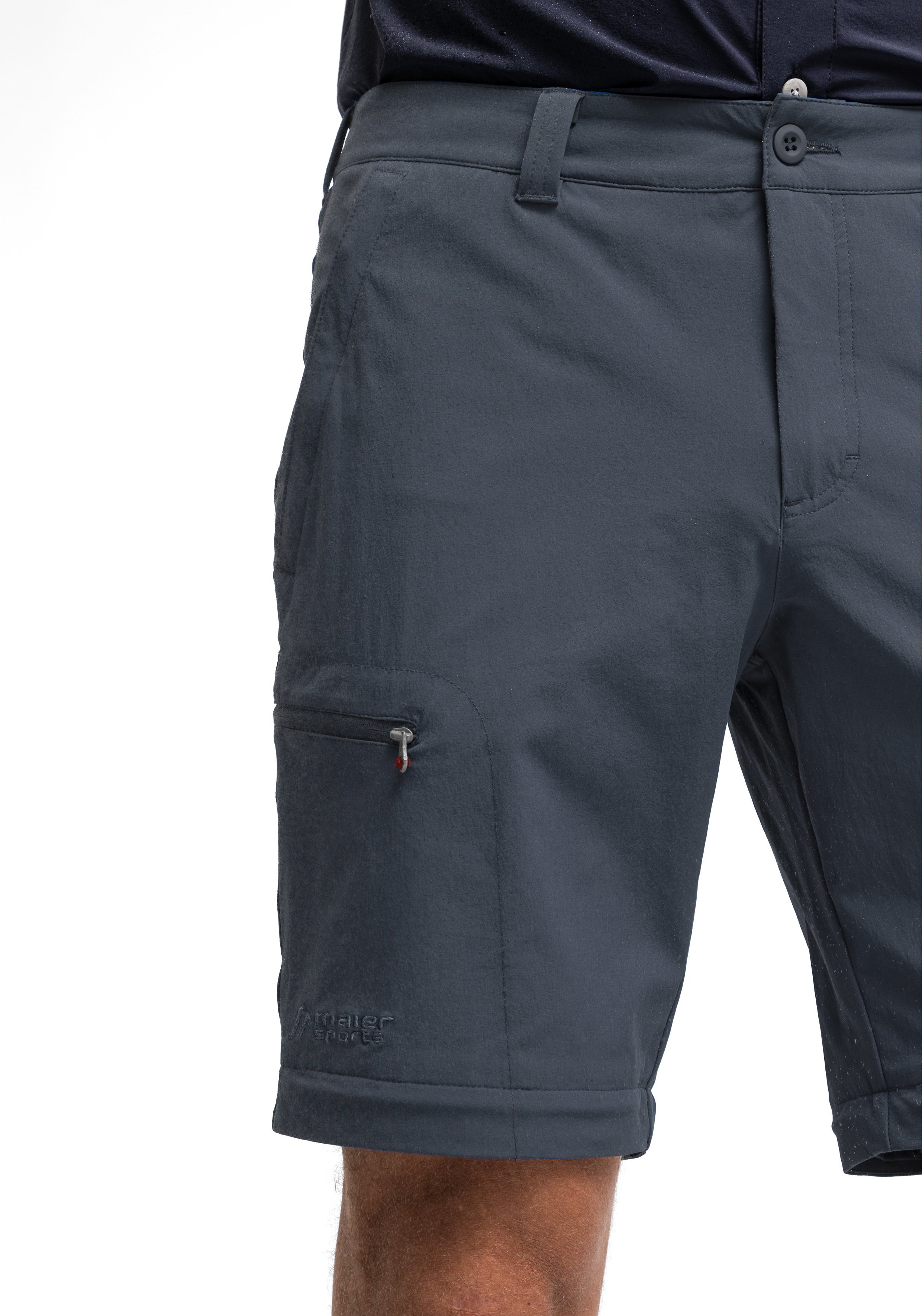 Maier Sports Functionele broek TAJO Heren wandelbroek, afritsbare outdoorbroek, 4 zakken, regular fit