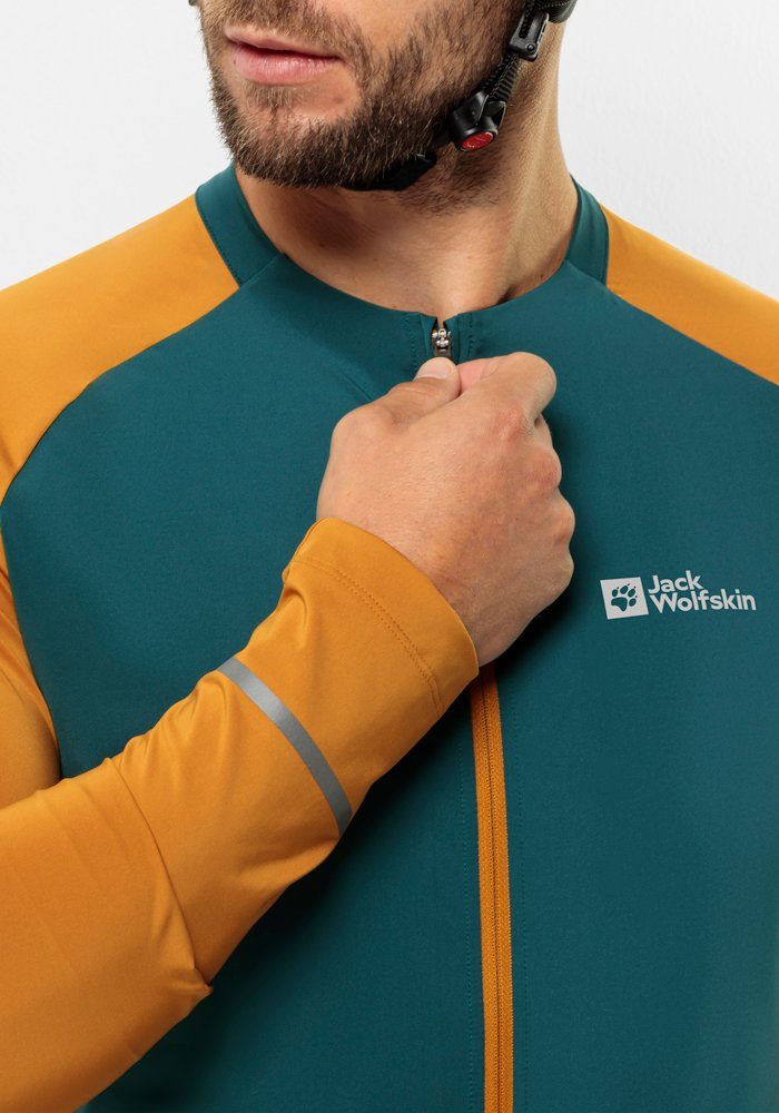 Jack Wolfskin Fietsjack GRAVEX FZ L/S M