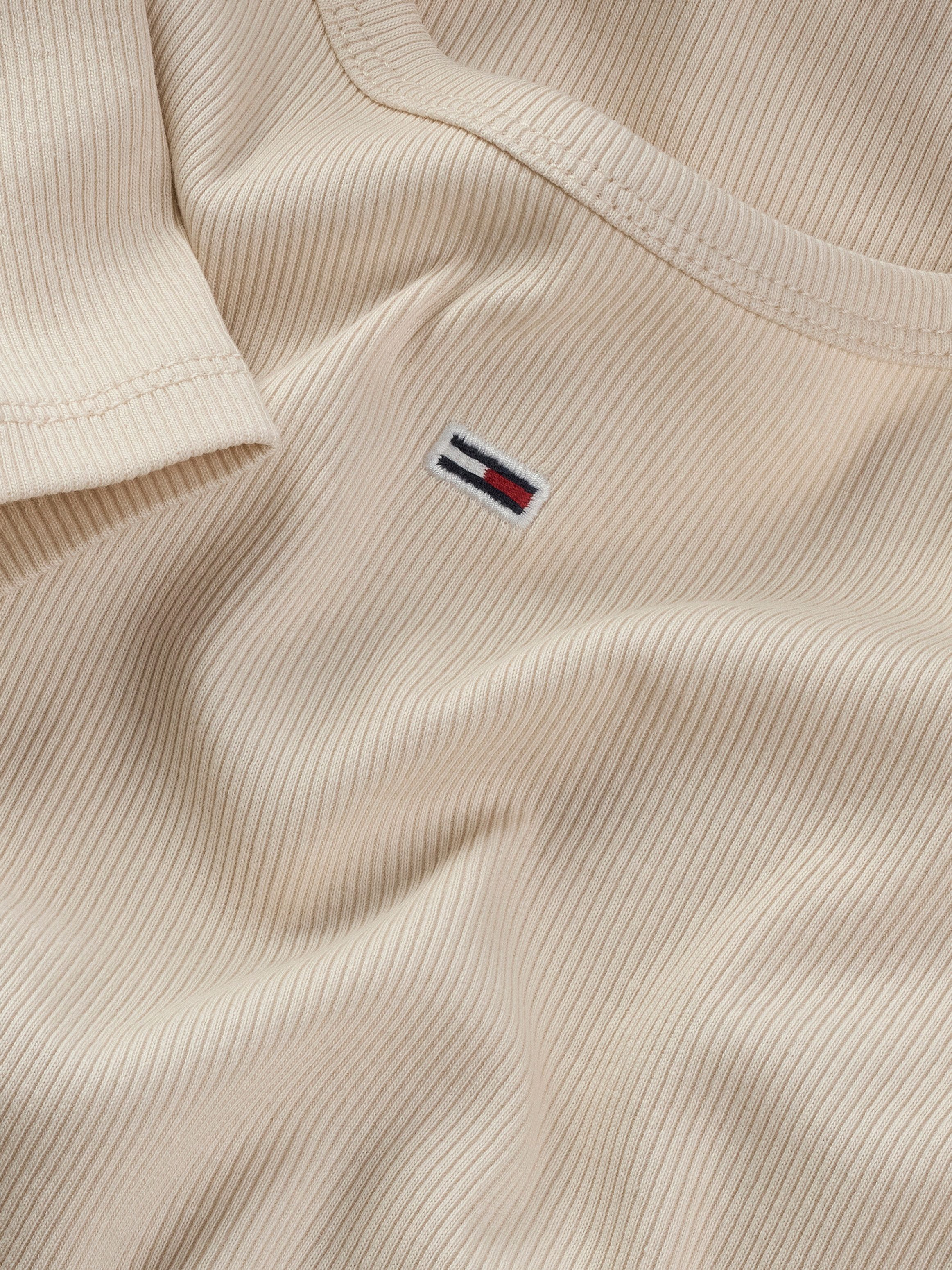 TOMMY JEANS T-shirt TJW SLIM ESSENTIAL RIB SS