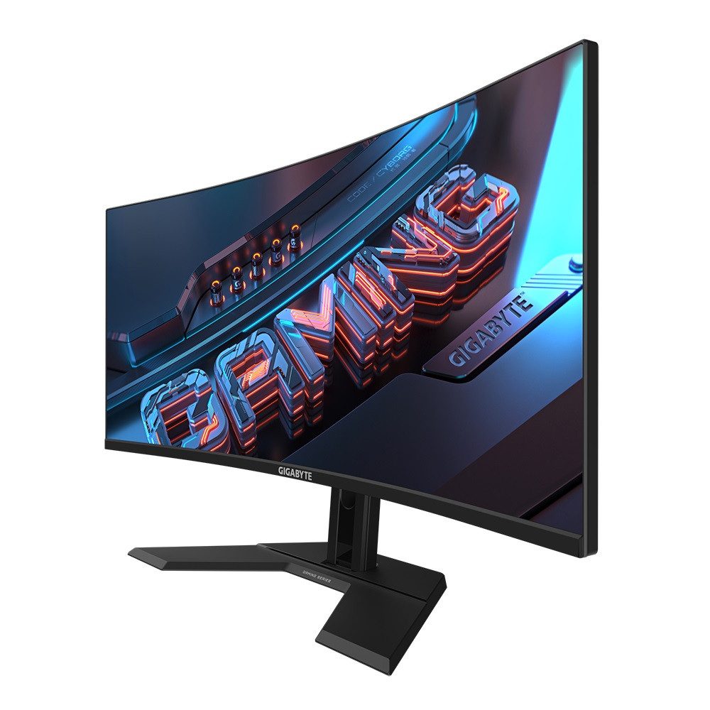 Gigabyte Gaming-monitor GS34WQC, 86,4 cm / 34", WQHD