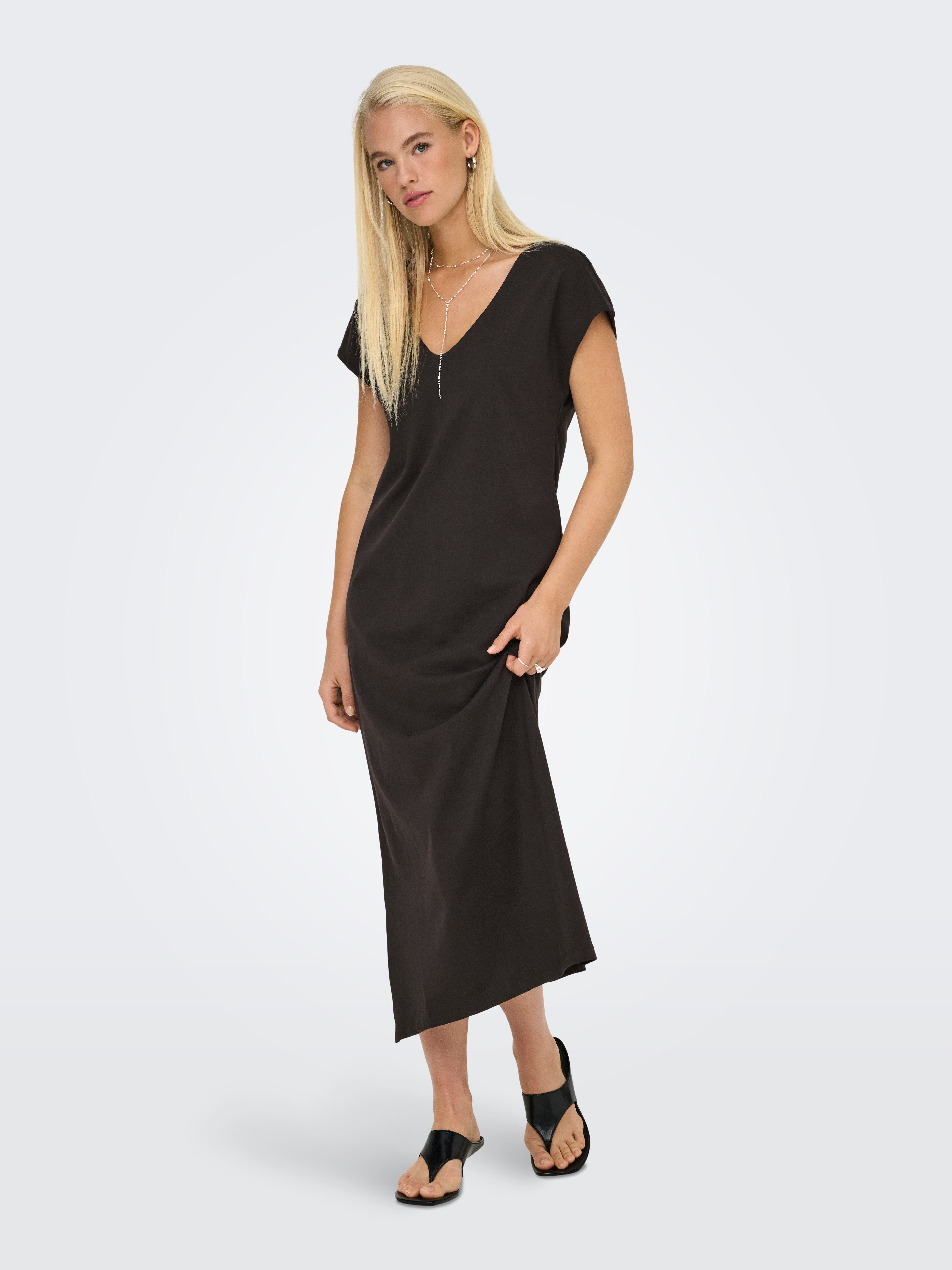 Only Jerseyjurk ONLMARA S/S DRESS JRS
