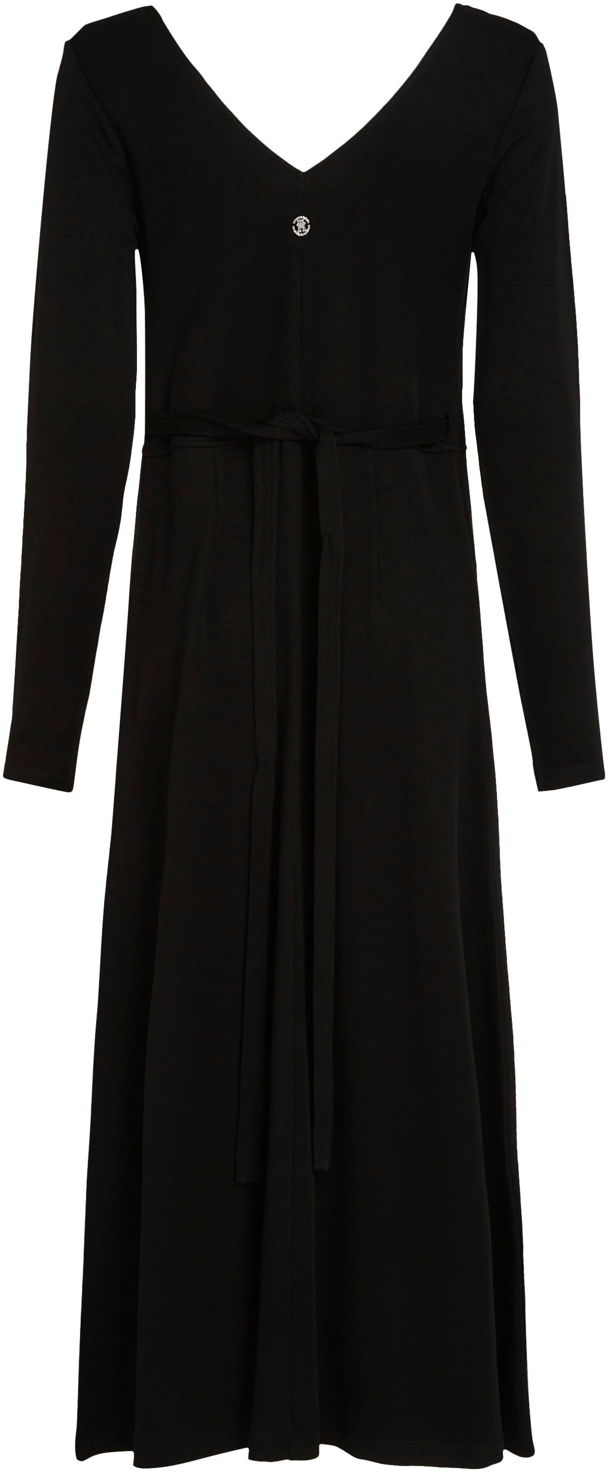 Tommy Hilfiger Wikkeljurk F&F WRAP MIDI DRESS LS