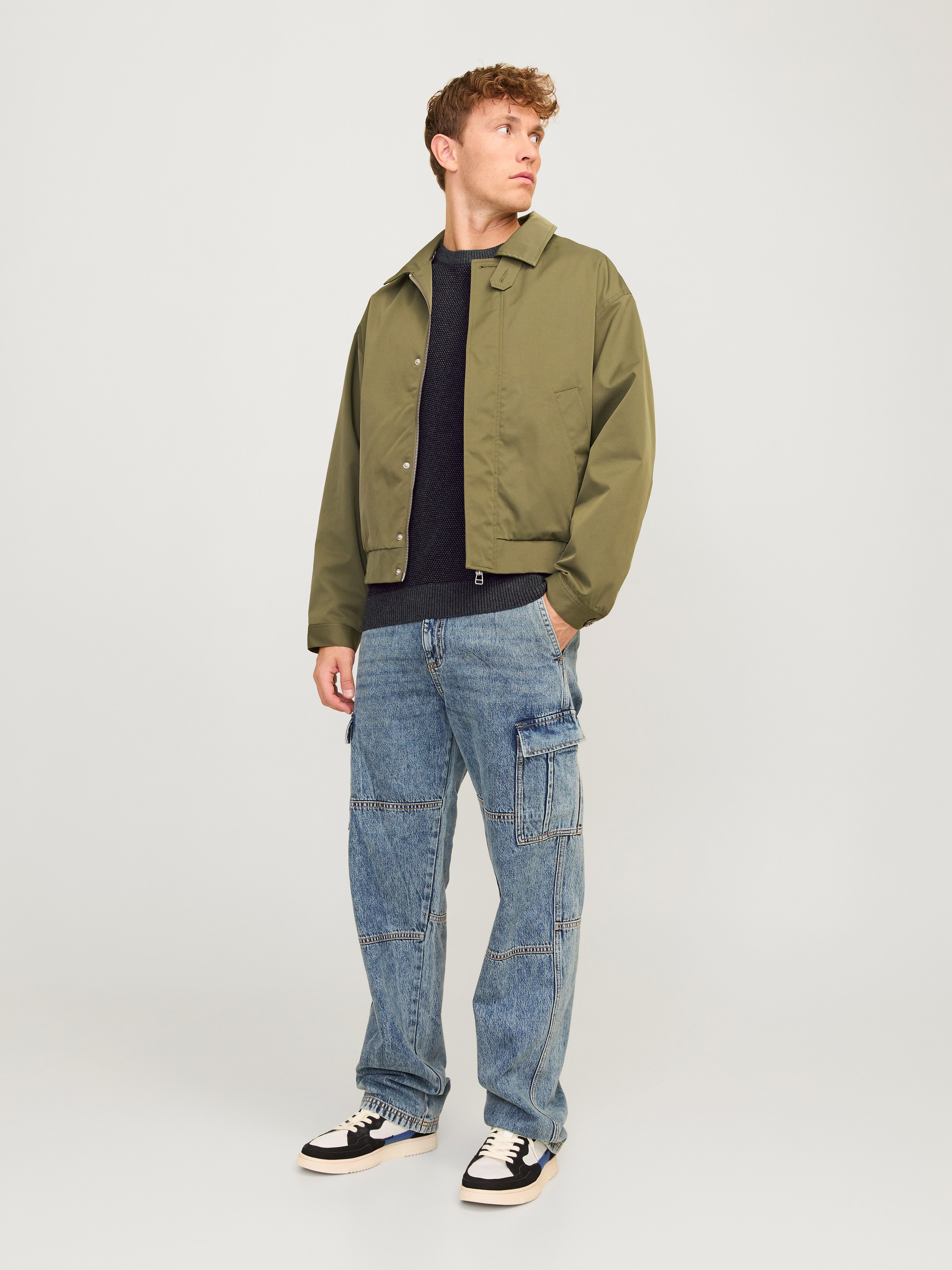 Jack & Jones Trui met ronde hals JJEGLOBE KNIT CREW NECK NOOS
