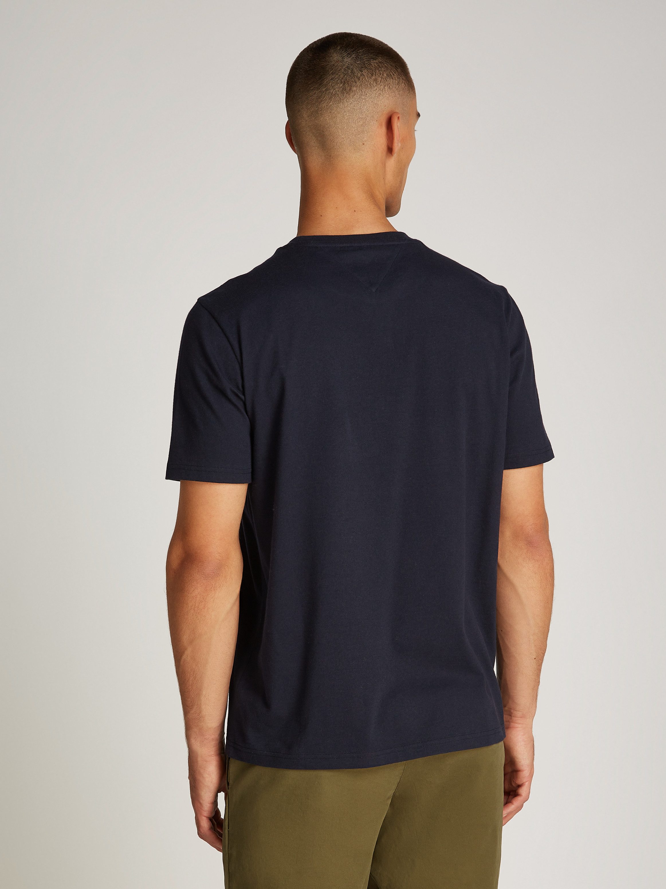 Tommy Hilfiger T-shirt RWB HILFIGER TEE Logoprint op borsthoogte