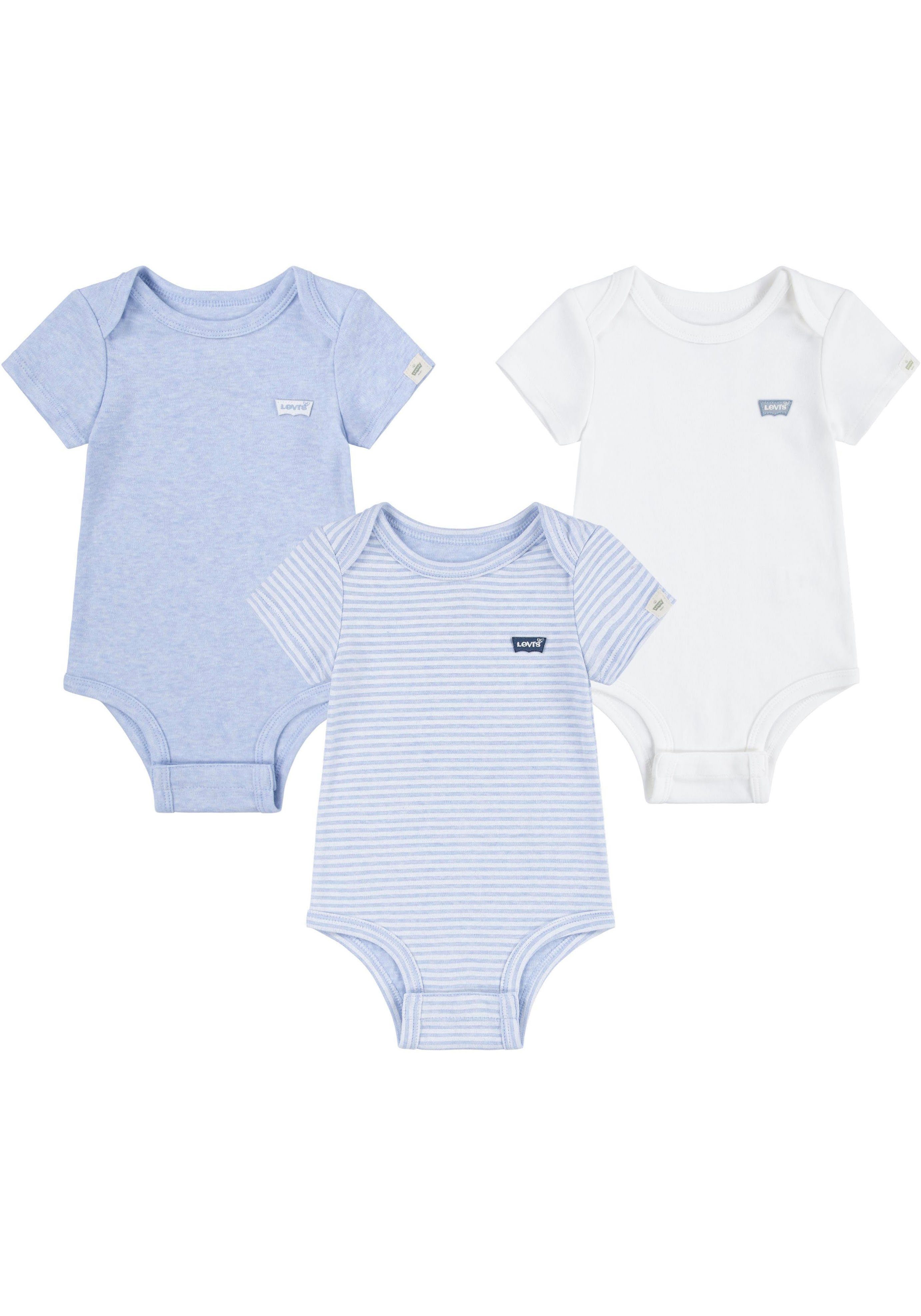 Levi's Kidswear Newborn-cadeauset LVN 3PK BODYSUIT SET (set, 3-delig)