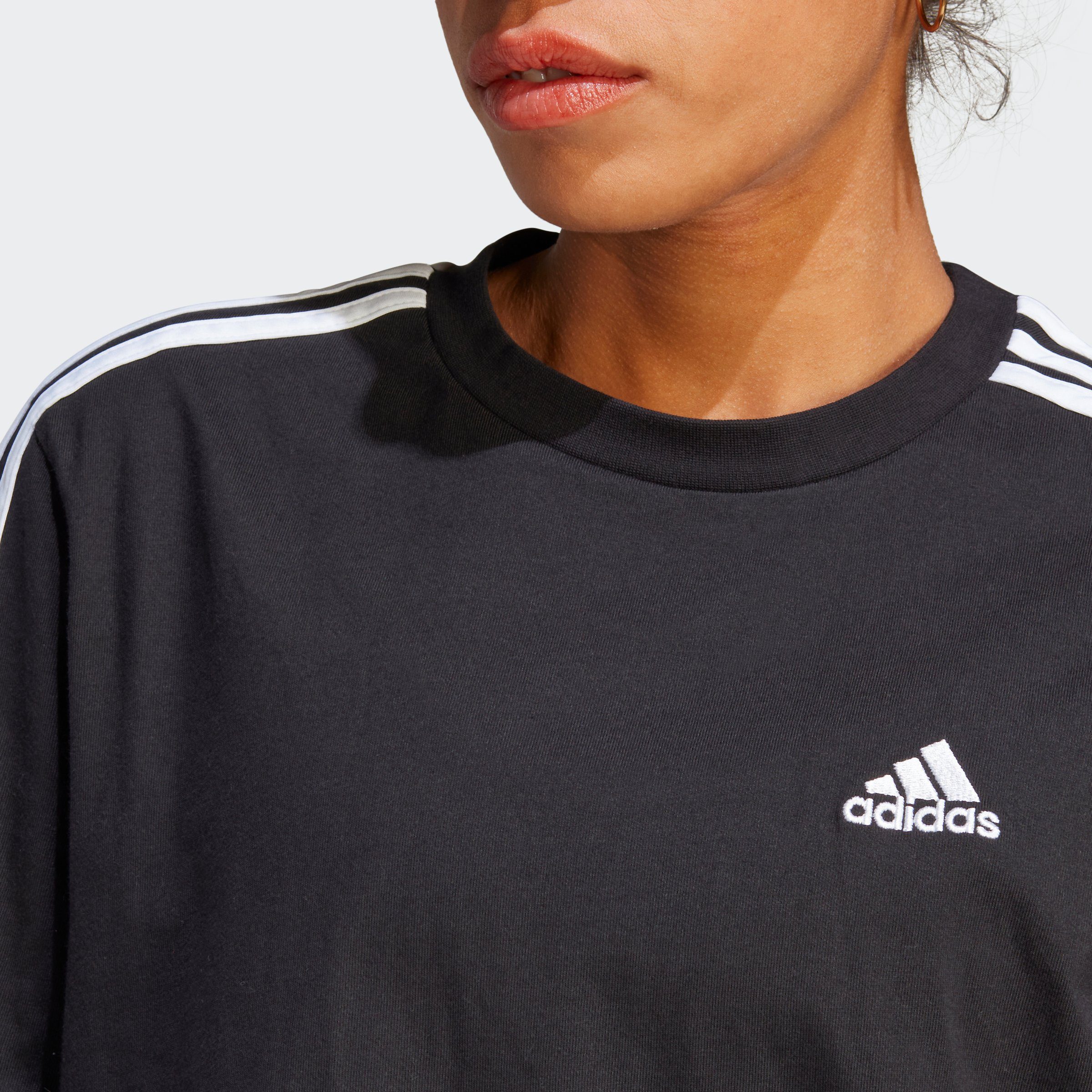 adidas Sportswear Shirtjurk W 3S BF T DR (1-delig)