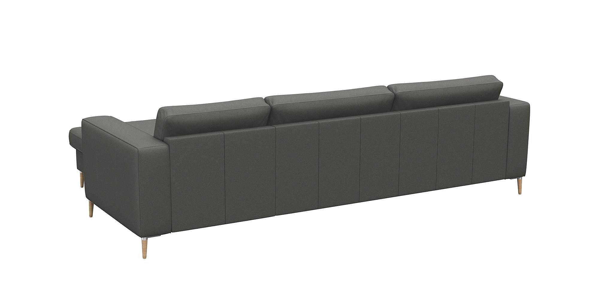 FLEXLUX Hoekbank Fiore, super zitcomfort door koudschuim in de zitting, L-vorm