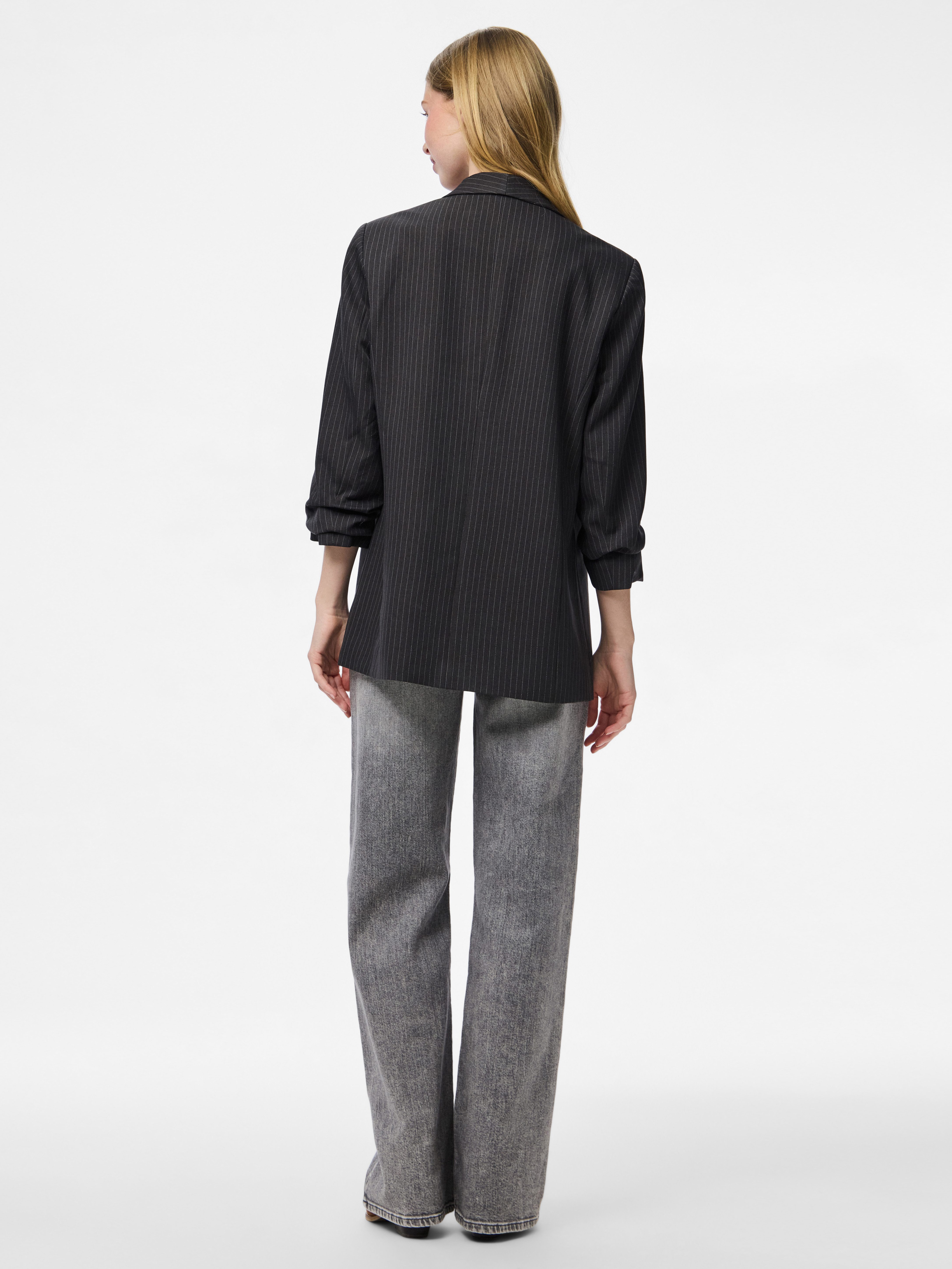 pieces Blouseblazer PCBOSELLA 3/4 PINSTRIPE BLAZER NOOS BC
