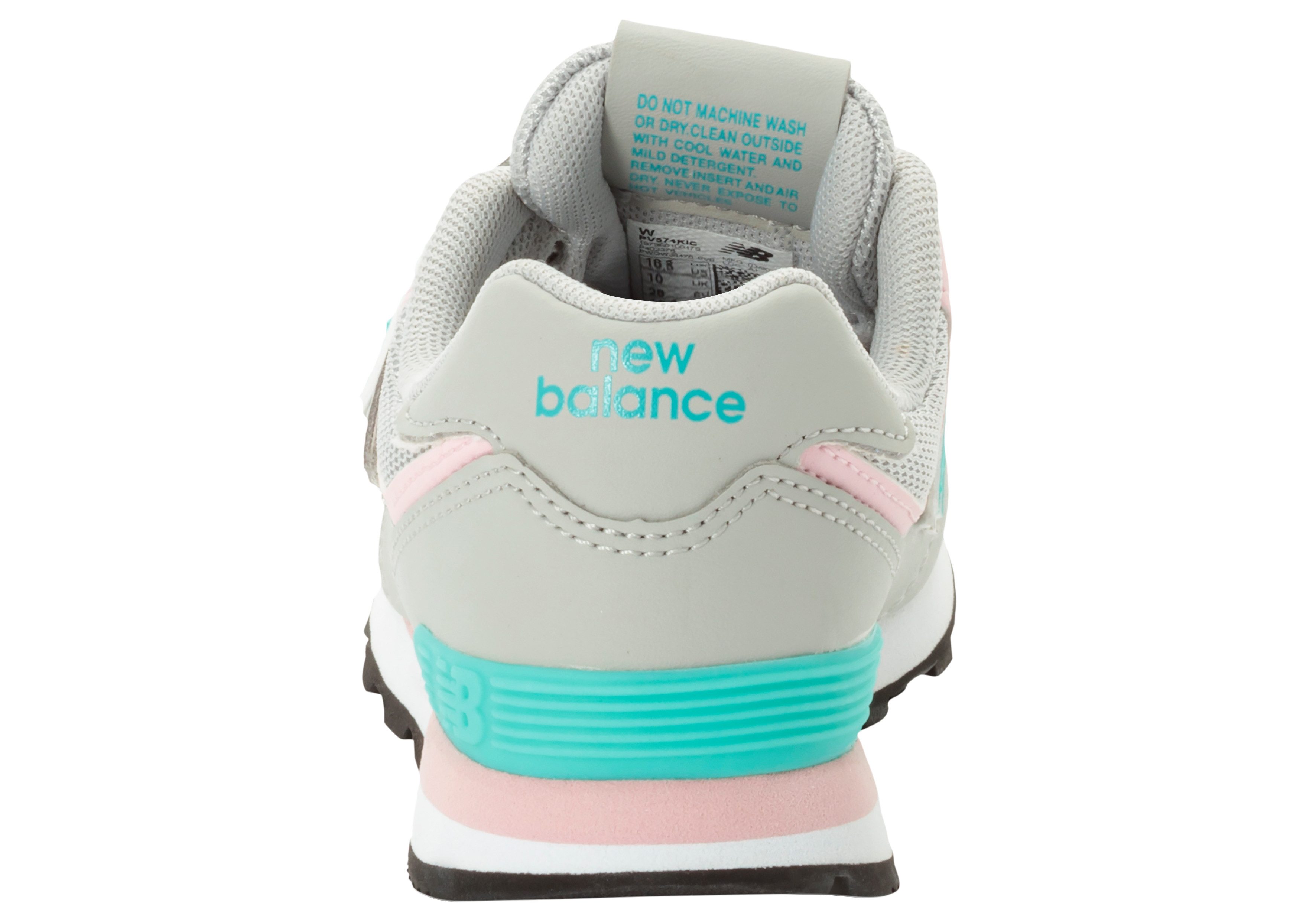 New Balance Sneakers U574 "Evergreen" met klittenbandsluiting