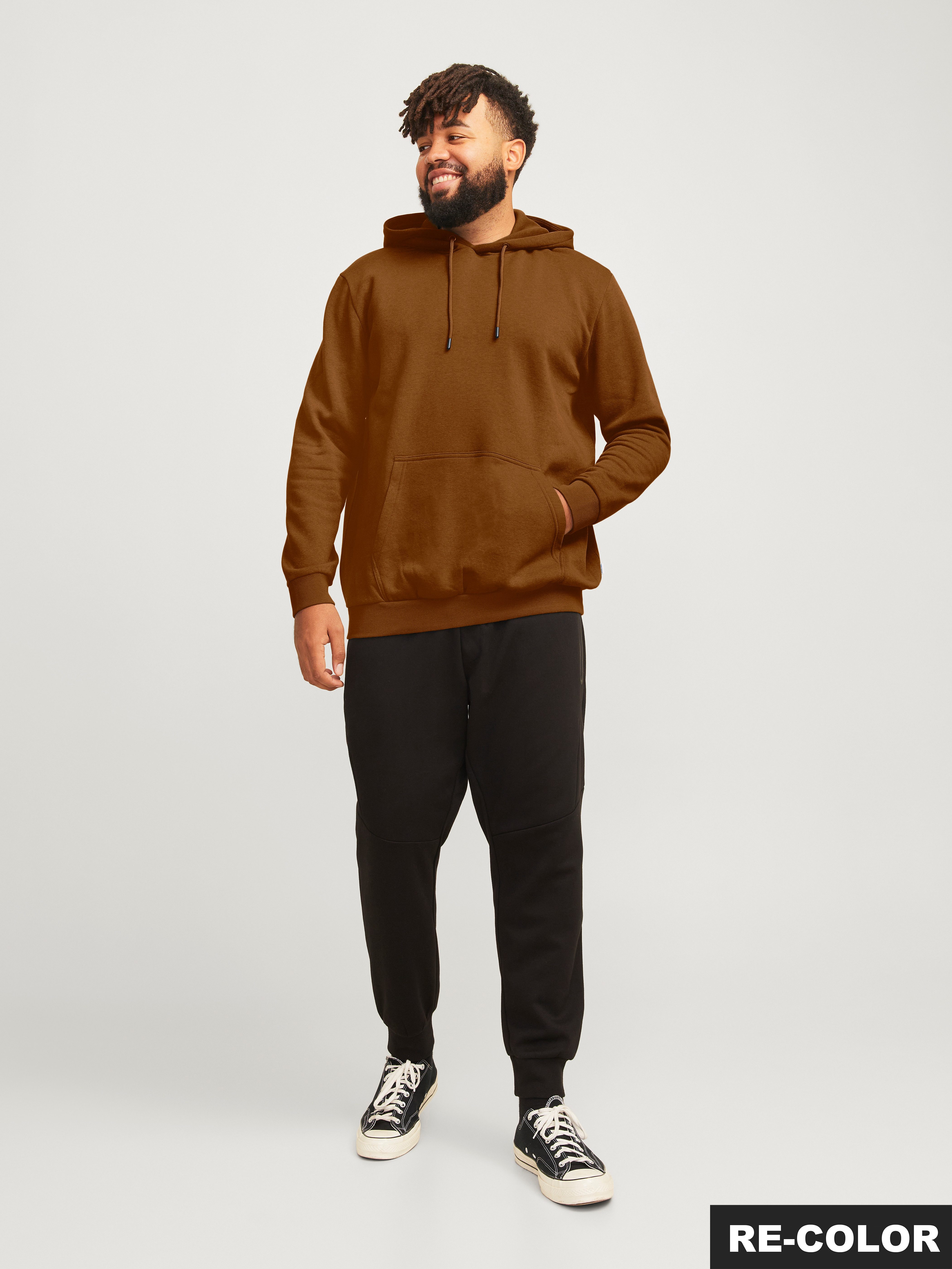Jack & Jones PlusSize Hoodie JJEBRADLEY SWEAT HOOD NOOS PLS