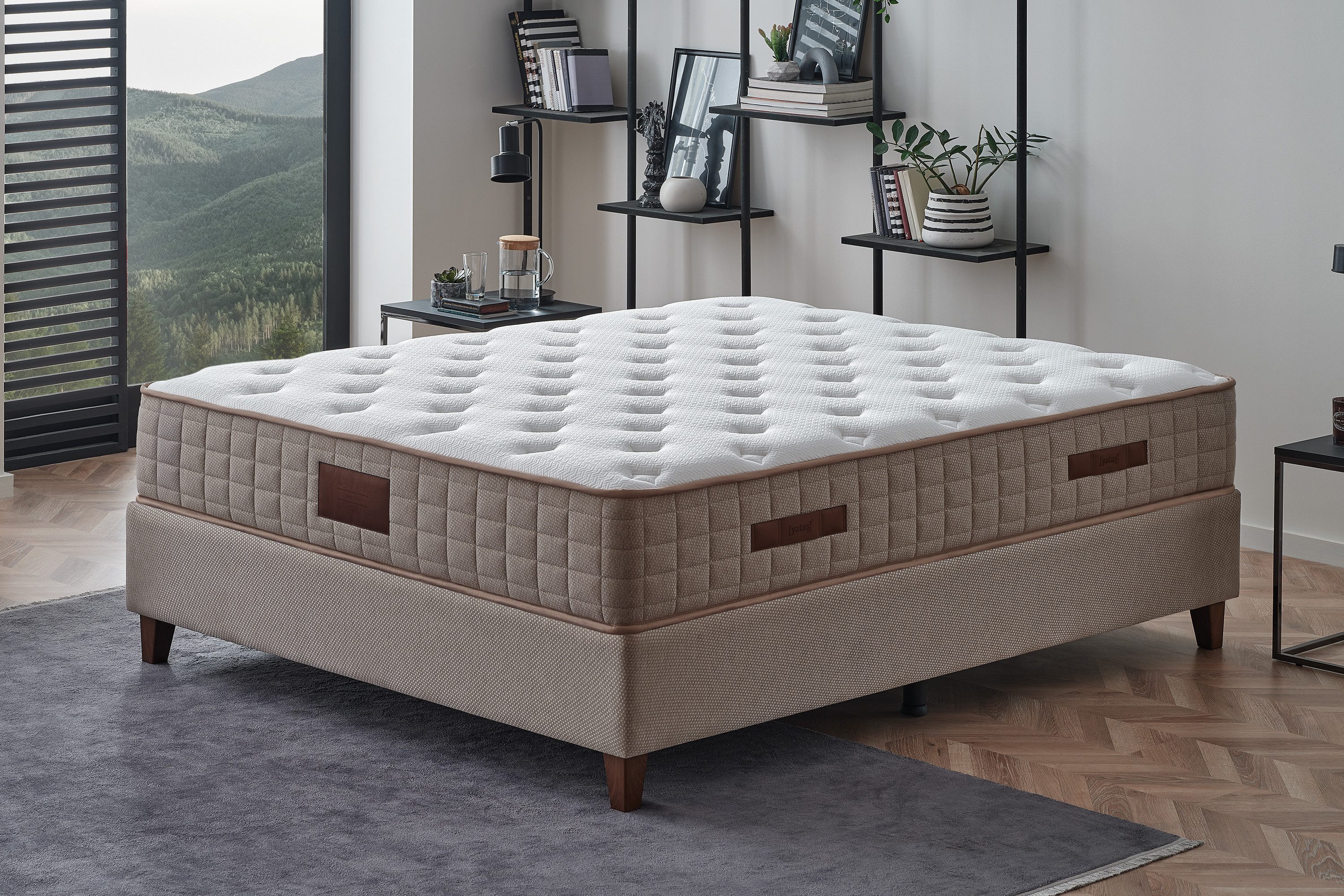Yatas Pocketveringsmatras Majestät Premium, top-matras met meer dan 1000 4,5-sterrenbeoordelingen hoogte 30 cm