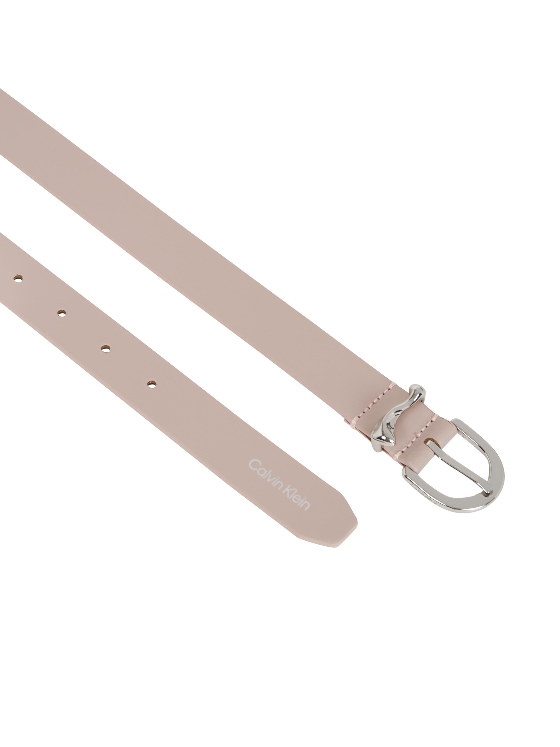 Calvin Klein Leren riem ROUND ORGANIC LOOP BELT 2.5