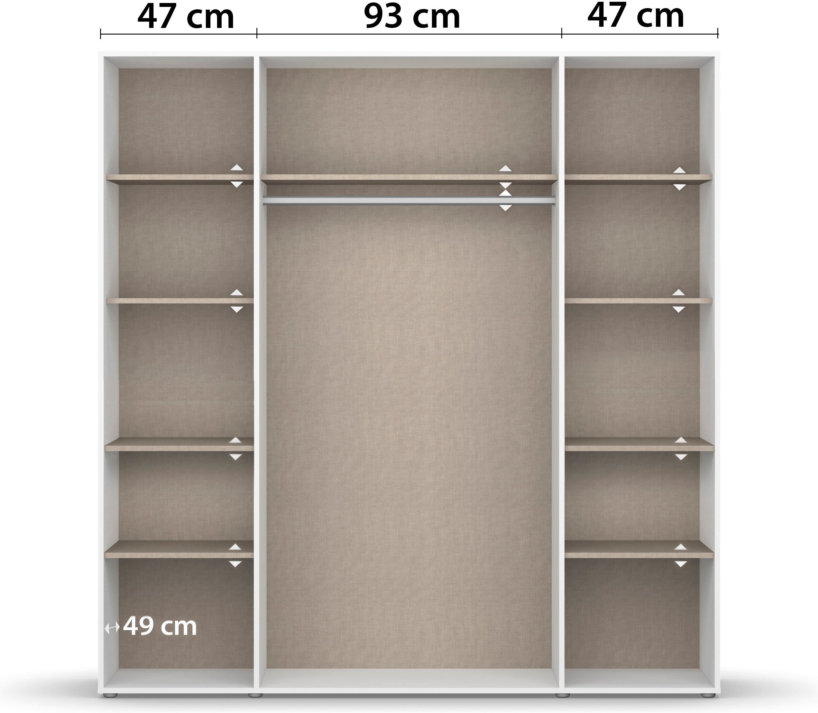 rauch Kledingkast VOYAGER Otto´s Choice Garderobe Kledingkast TOPSELLER Slaapkamer