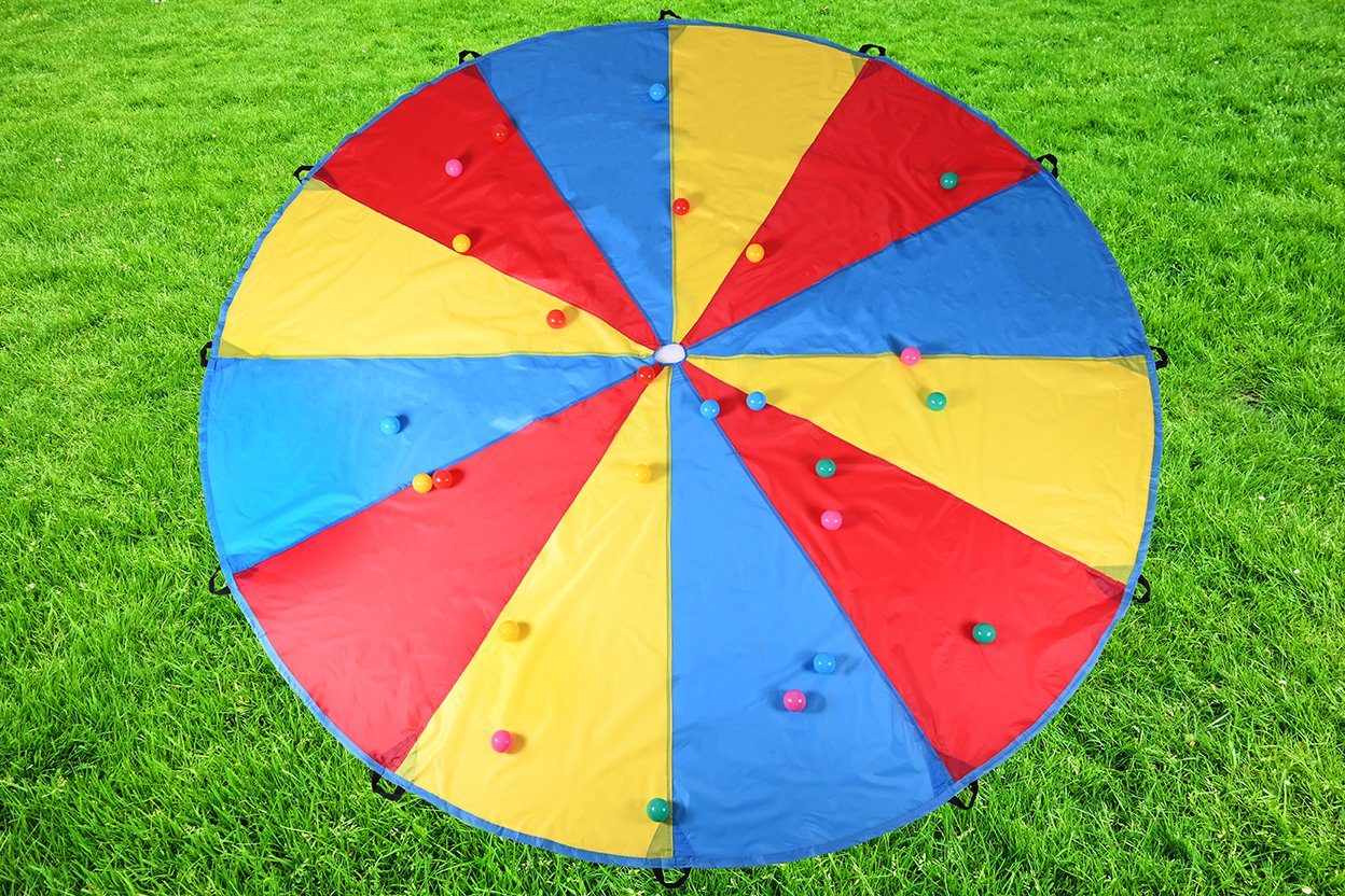 Knorrtoys® Spel Omhoog en omlaag met 25 kleurrijke ballen