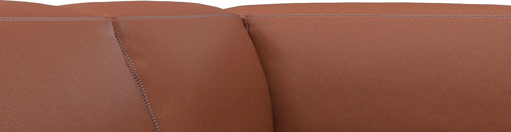 FLEXLUX Hoekbank Lucera, super comfortabel door hoogwaardige zitconstructie met koudschuim