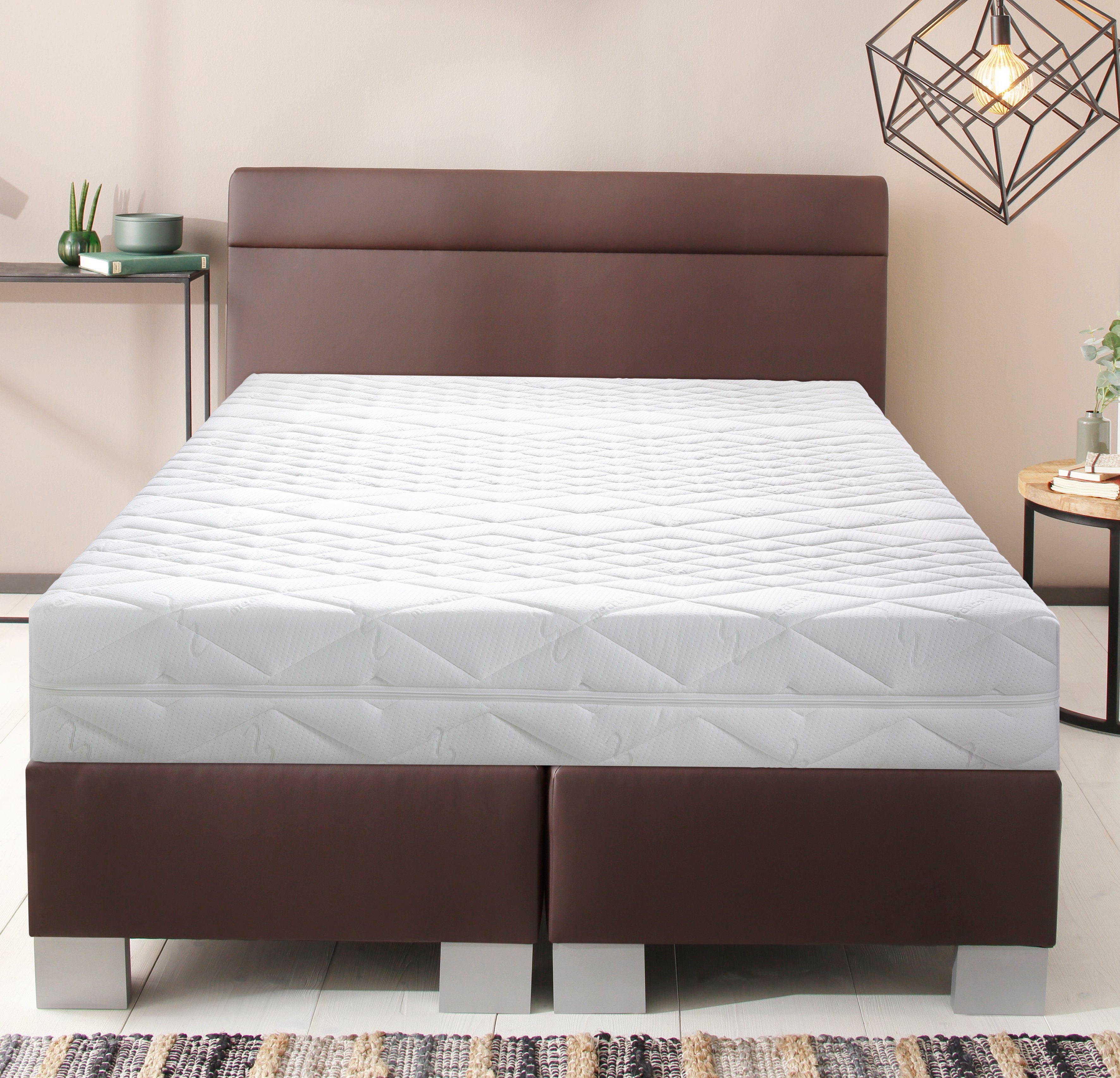 Malie Pocketveringsmatras Lisa, 7 zones tonnenvering matras 90x200cm & andere maten, matras h2, h3, h4, h5 hoogte 22 cm