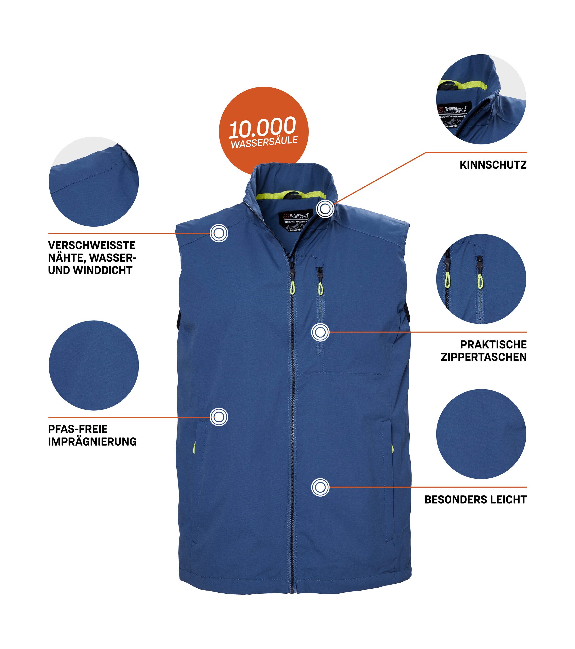 Killtec Functionele bodywarmer KOS 31 MN VST
