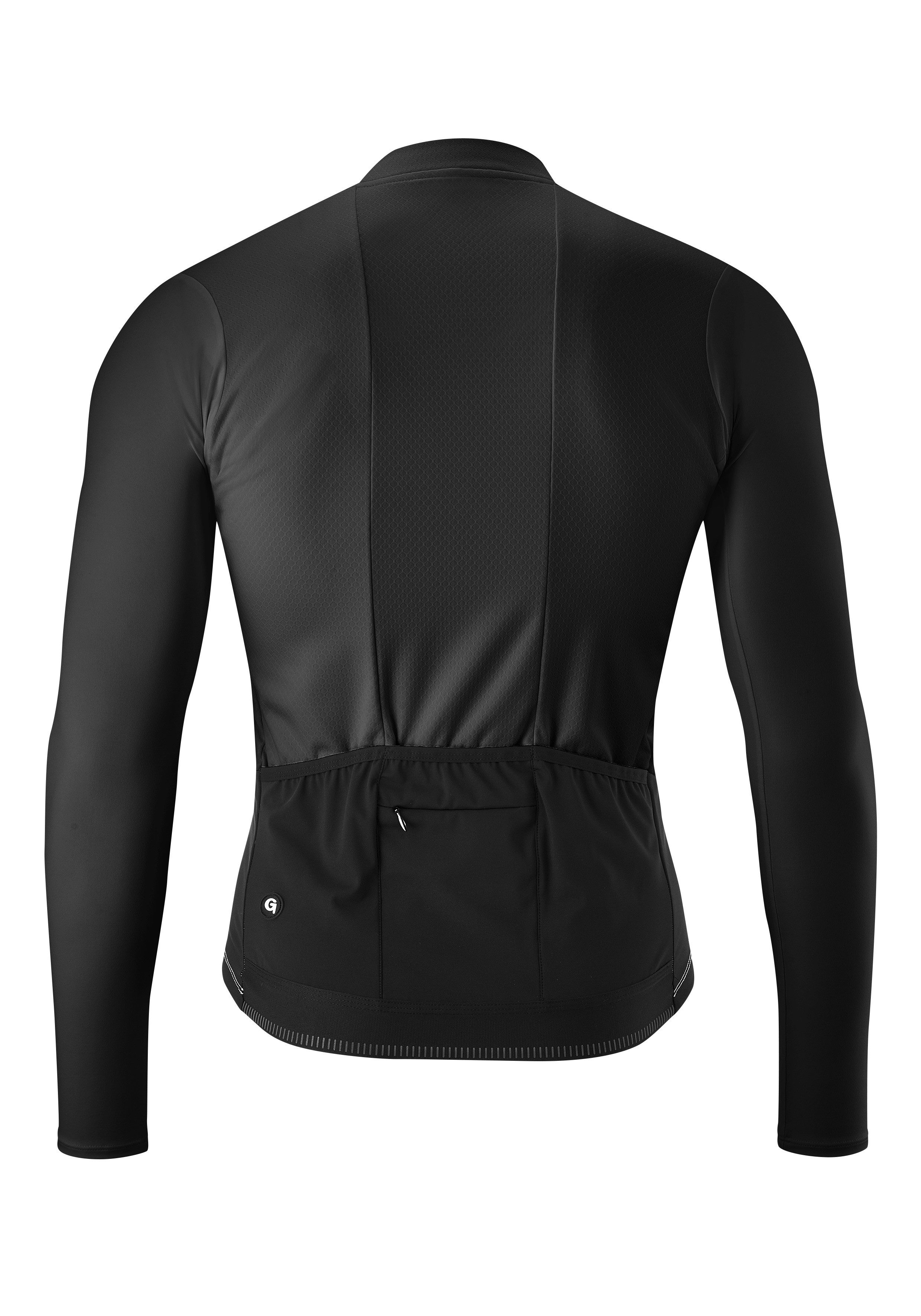 Gonso Fietsshirt SITIVO TRIKOT LONGSLEEVE M Heren fiets trui lange mouwen, full-zip trui, tight fit