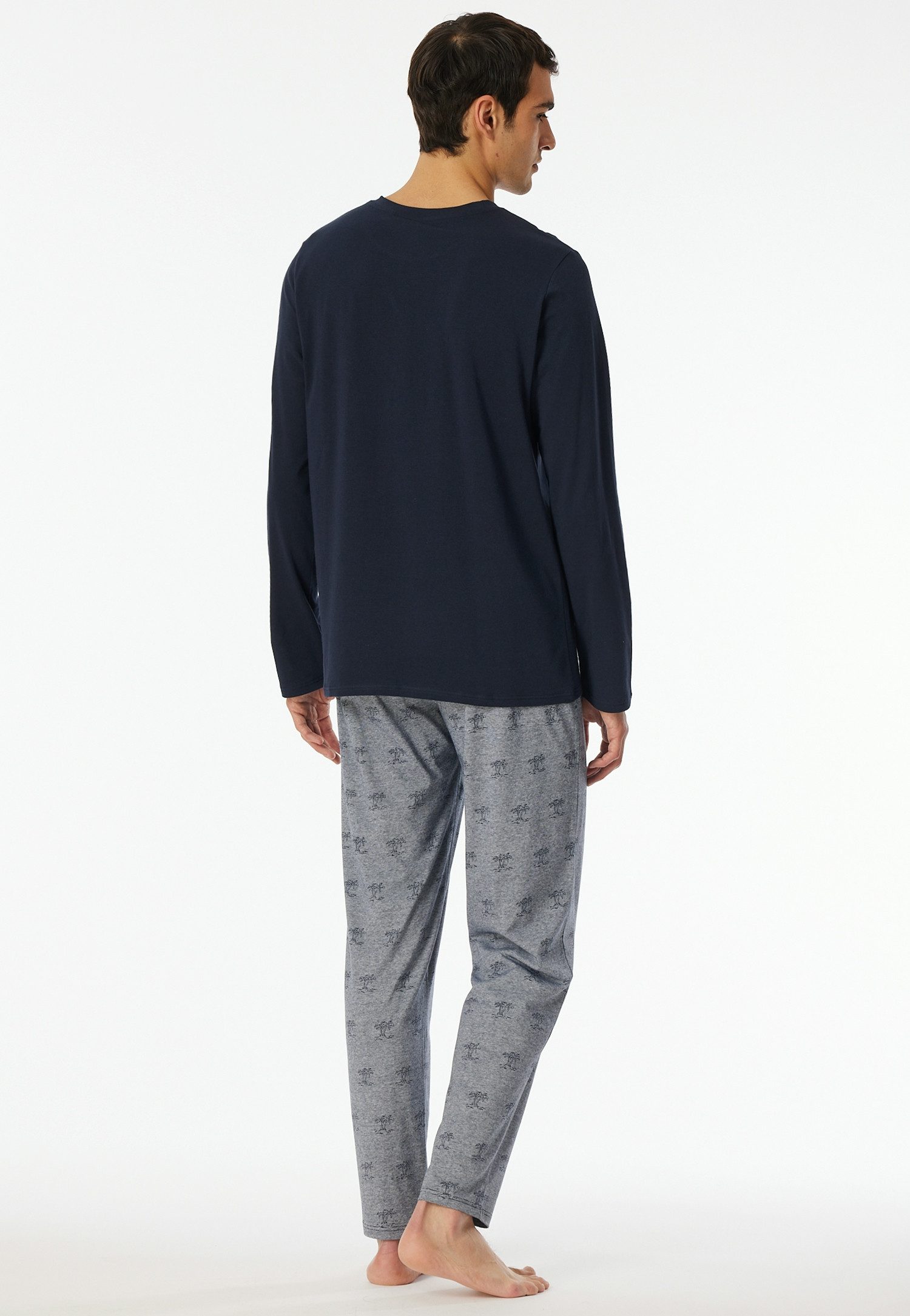 Schiesser Pyjama 95/5 Zeer elastisch materiaal voor meer bewegingsvrijheid (2-delig)