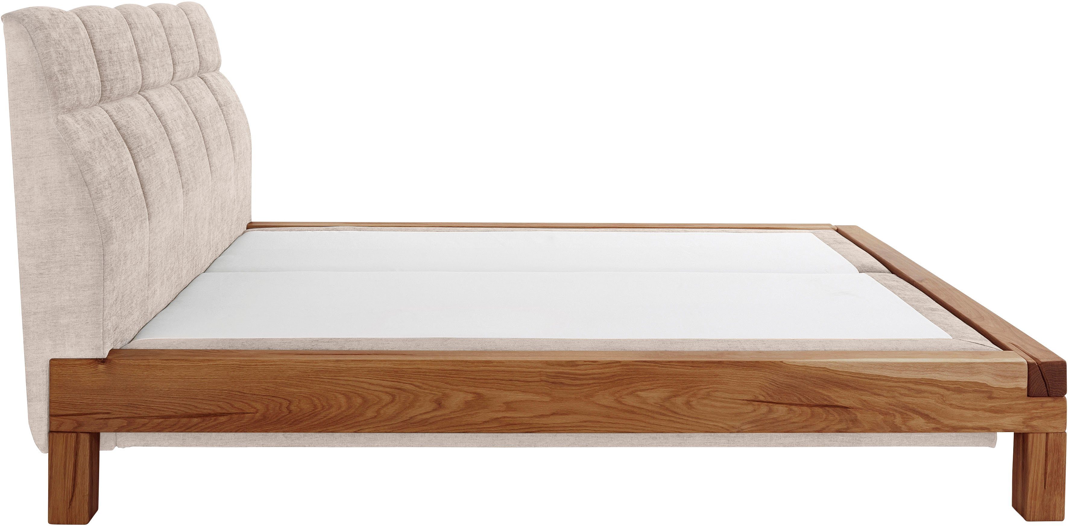 Home affaire Boxspring Villads Ligoppervlak: 160x200 cm van balkeiken, inside-boxspringonderbouw