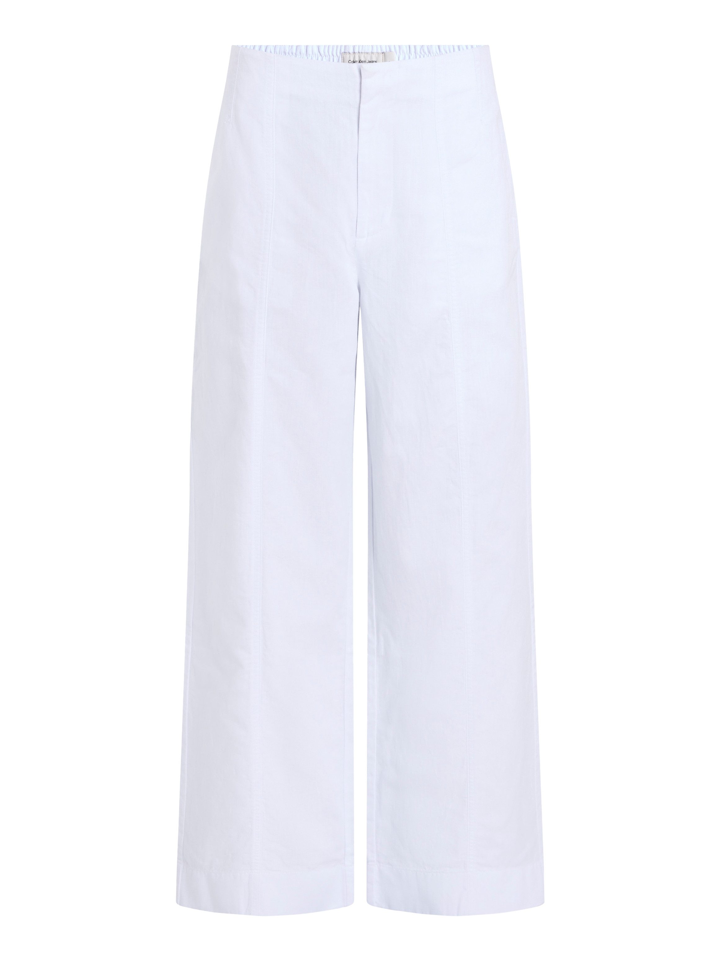 Calvin Klein Linnen broek SOFT LINEN PANT