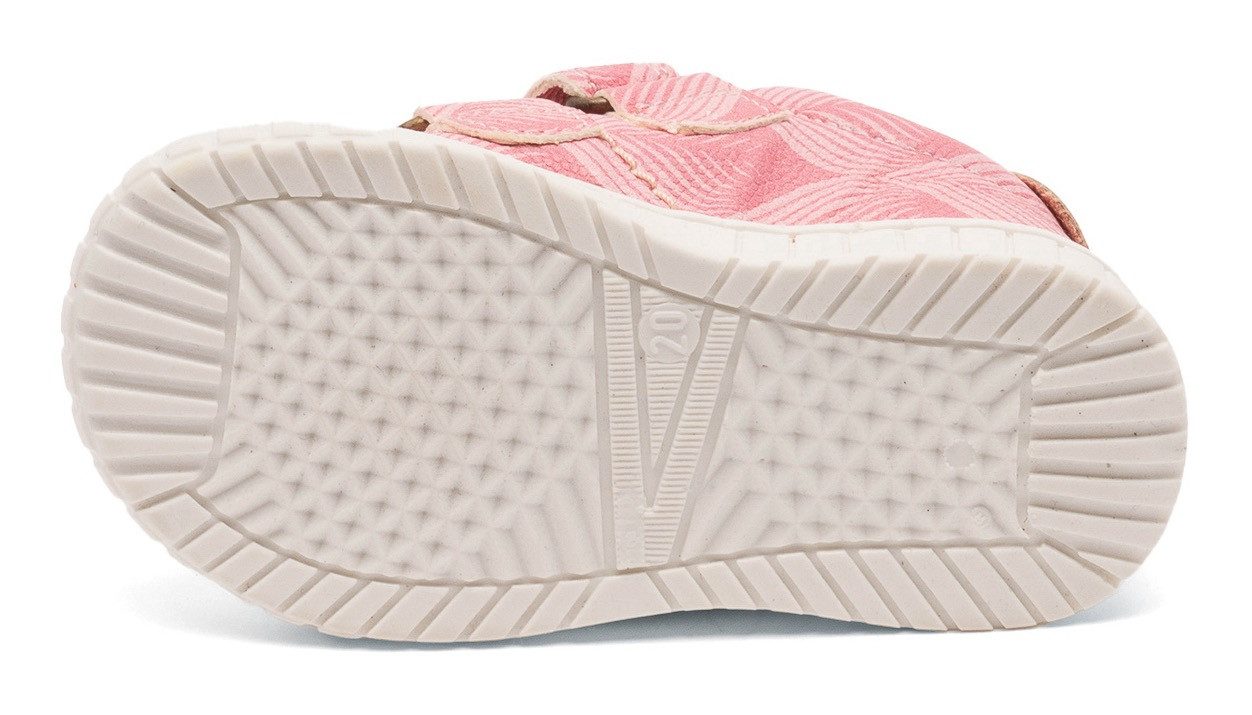 Bisgaard Sneakers Julian Breedte: normaal , klittenbandschoen met verwisselbare binnenzool, maat sjabloon te downloaden