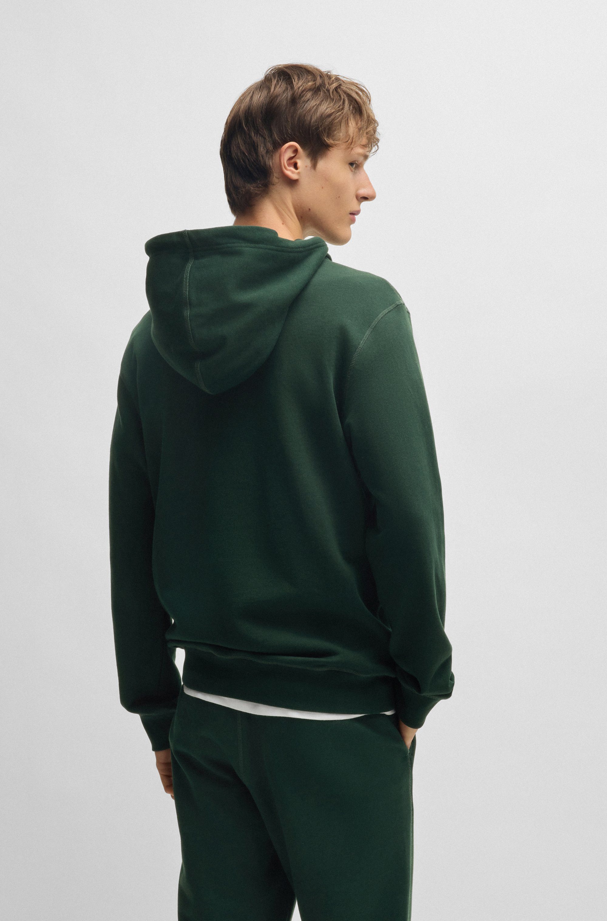 Boss Orange Hoodie Wetalk met geborduurd boss merkembleem
