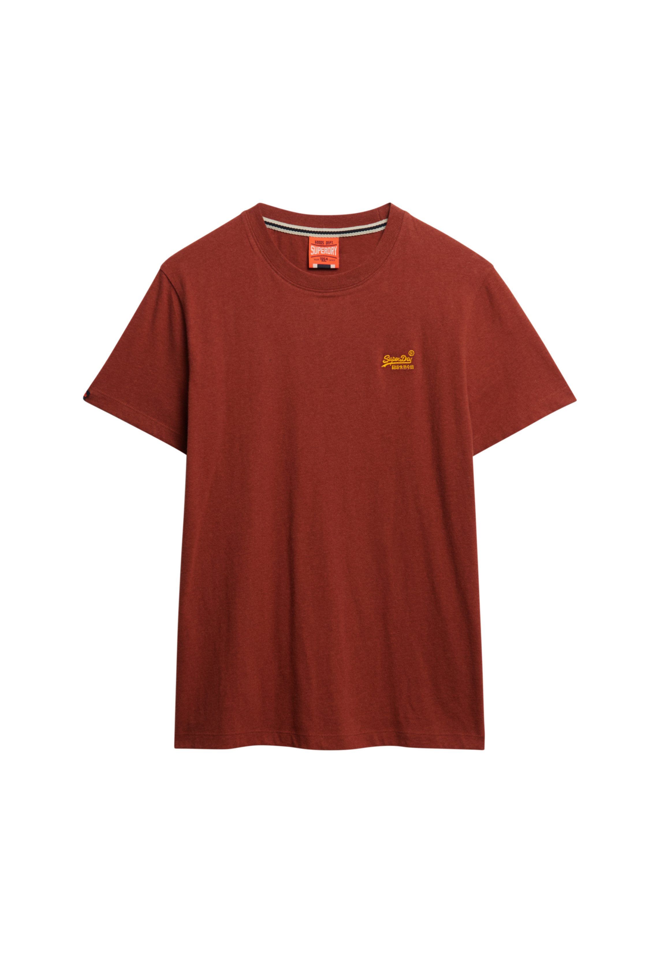Superdry Shirt met ronde hals ESSENTIAL LOGO EMB TEE
