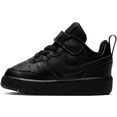 nike sportswear sneakers court borough low 2 (td) zwart
