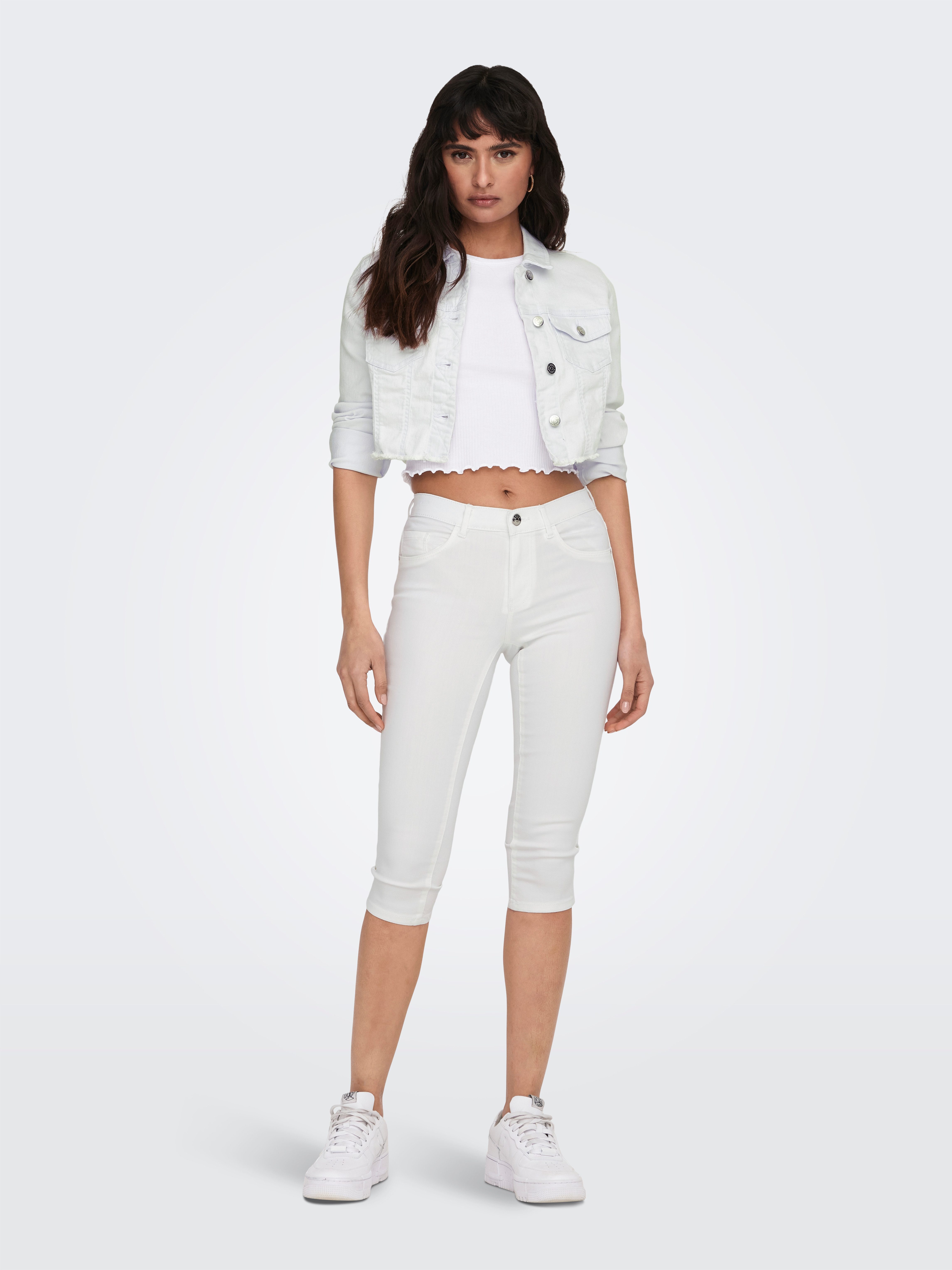 Only Capri jeans ONLRAIN LIFE REG SK KNICKERS DNM NOOS