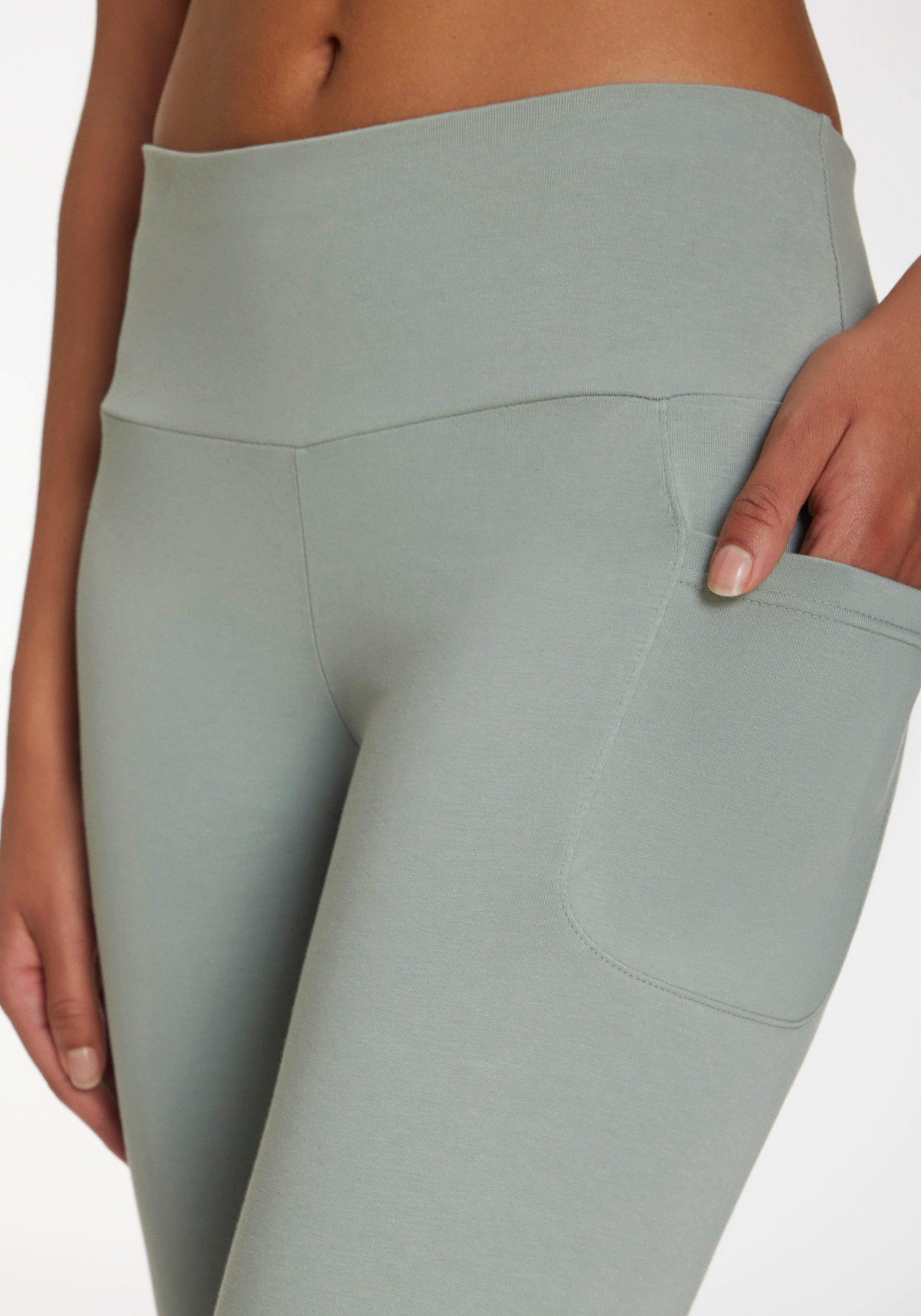 active by Lascana Jazzpants met telefoontas, loungewear
