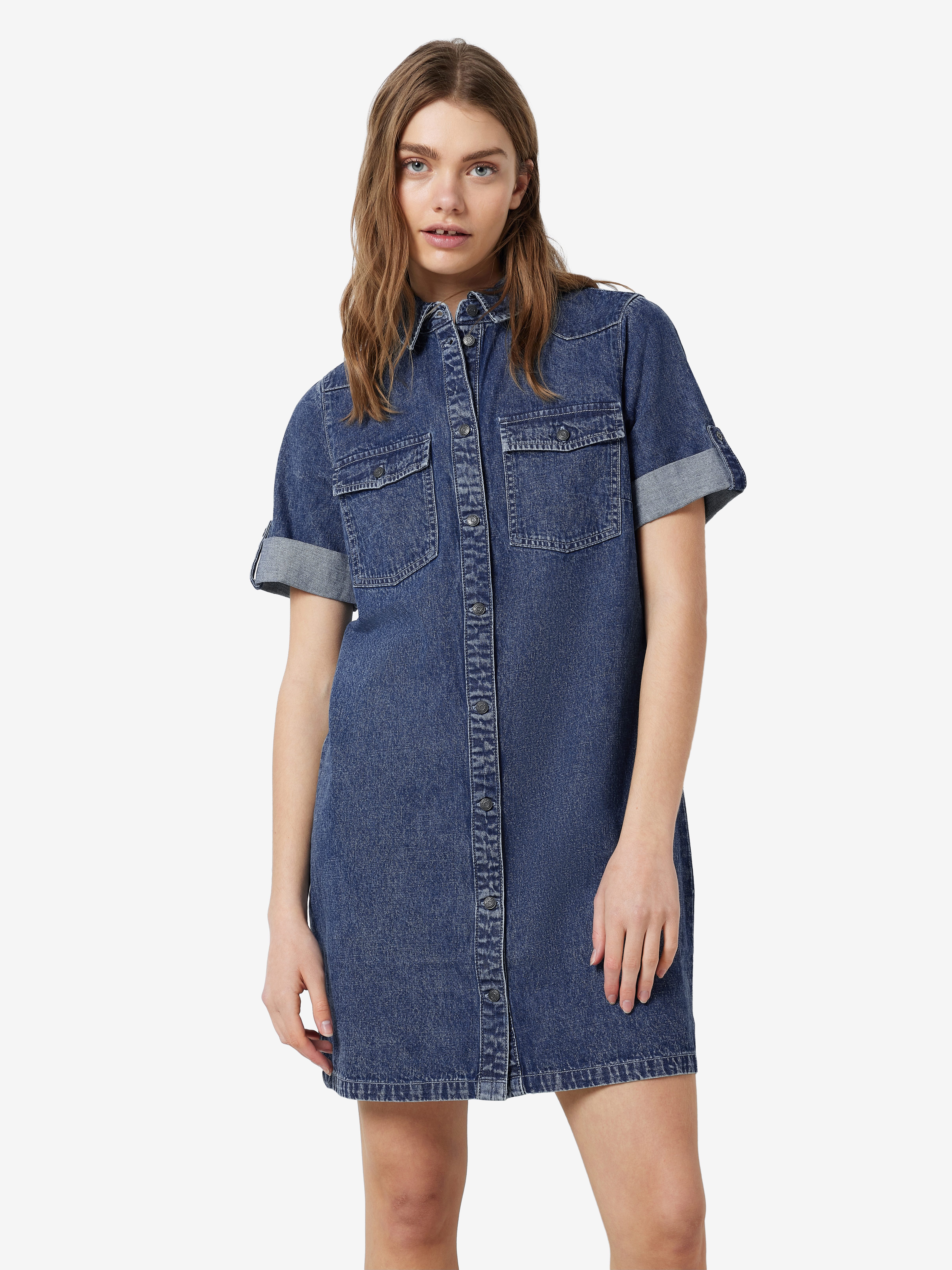 Noisy may Jeans jurk NMNEW SIGNE S/S DENIM DRESS WG002MB NOOS