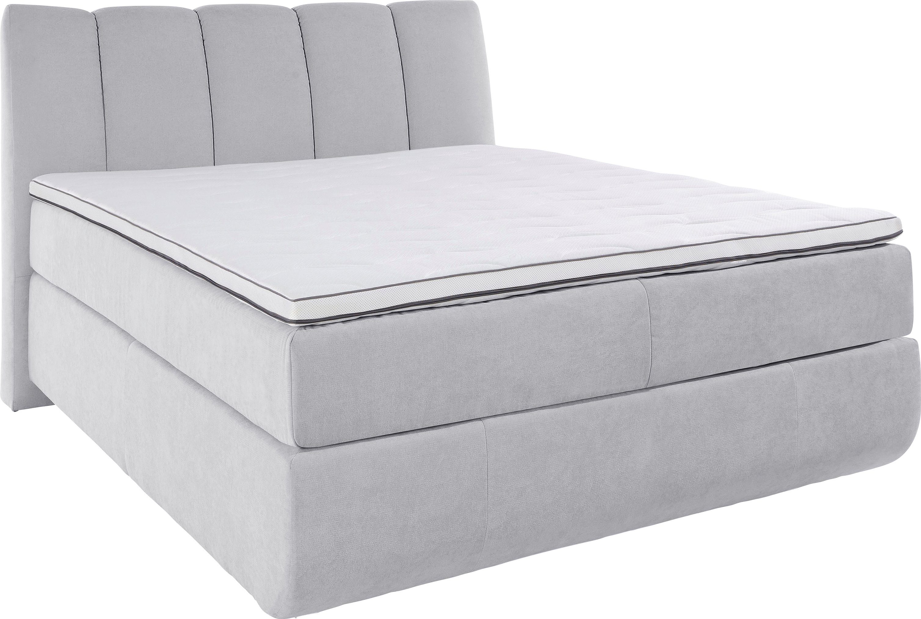 Leonique Boxspring Océane Los van de vloer- werkt vrijzwevend, verschillende hardheden (ook H4)
