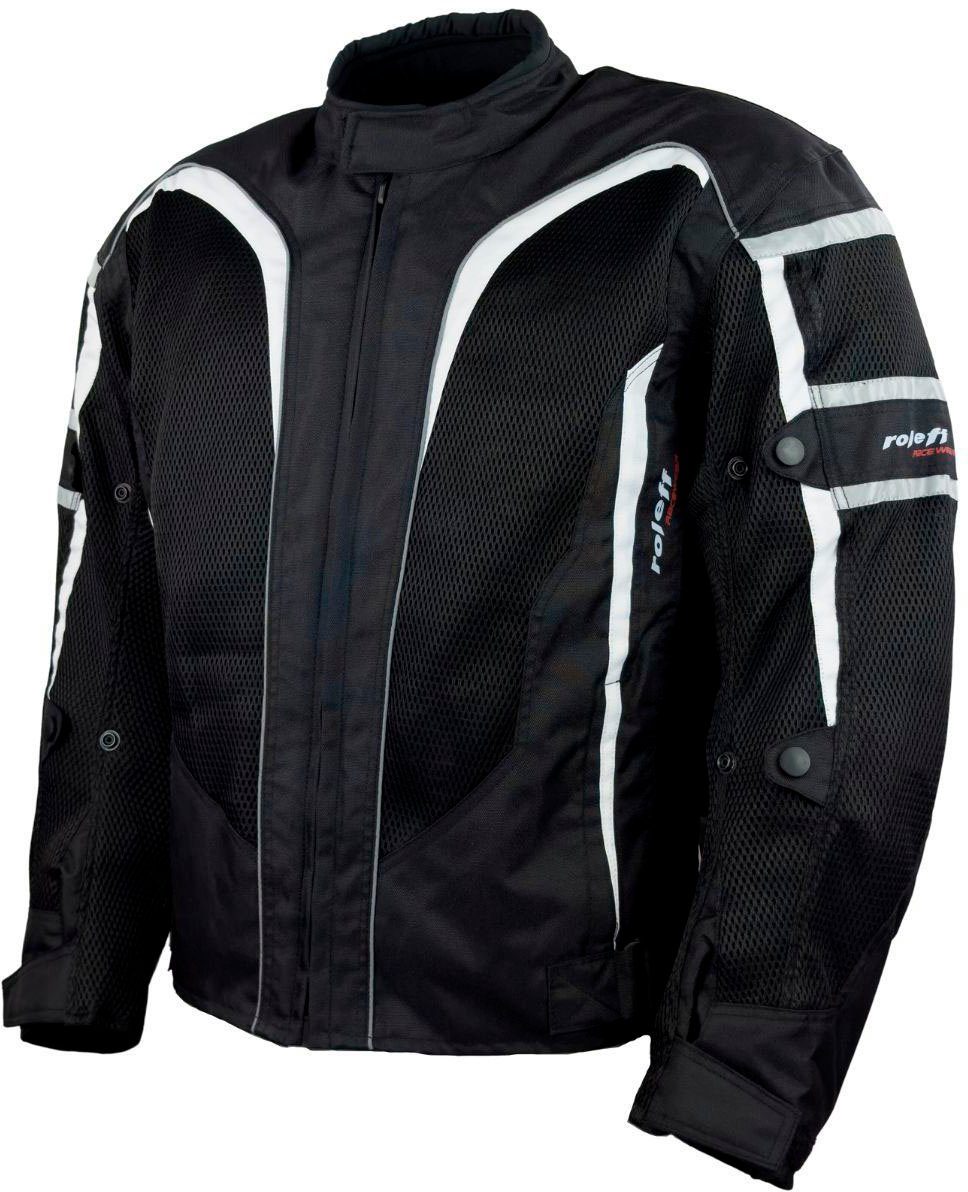 roleff Bikerjack RO 607 4 tassen, met veiligheidsstrepen