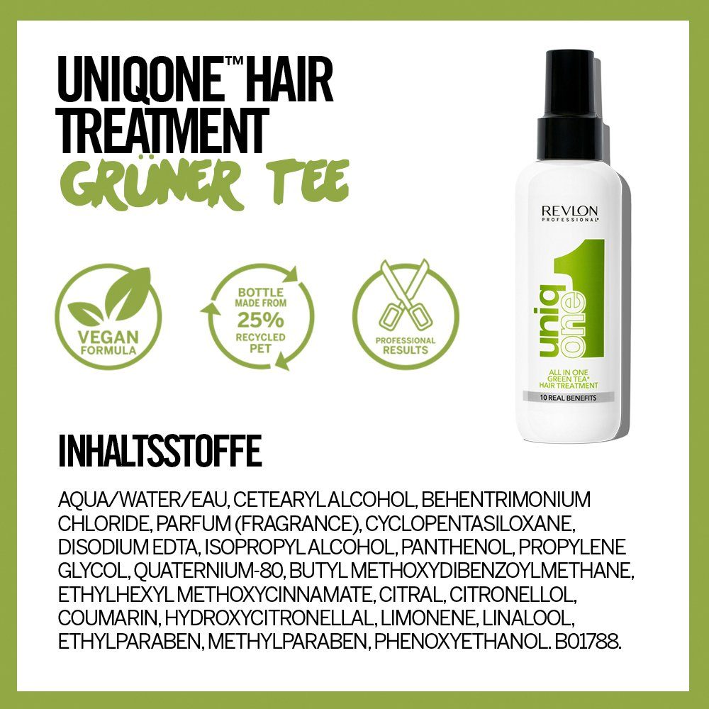 REVLON PROFESSIONAL Haarconditioner Uniqone All In One Green Tea Hair Treatment 150ml