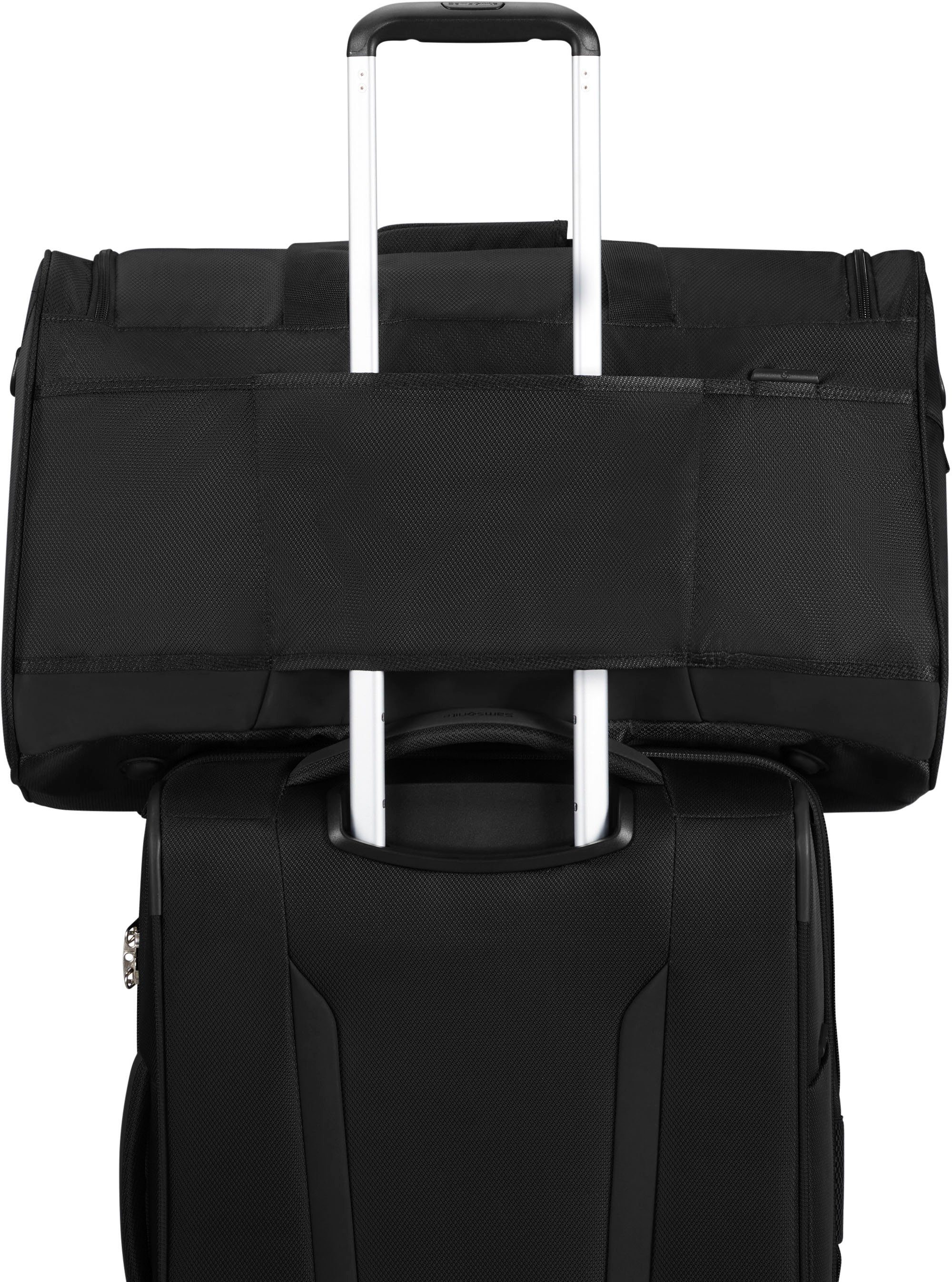 Samsonite Reistas RESPARK ozone black 55 cm Handbagage tas reisbagage met trolley bevestigingssysteem