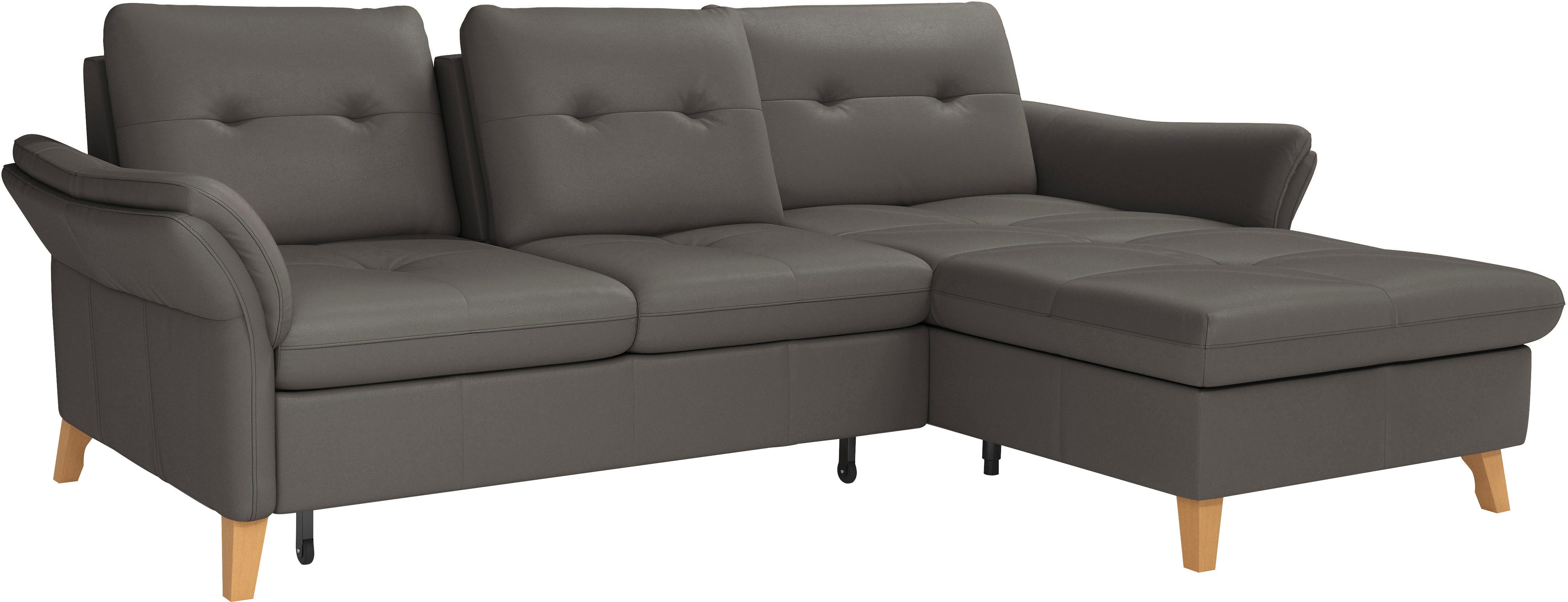 sit&more Hoekbank Göteborg Zitdiepteverstelling en binnenvering, naar keuze met slaapfunctie