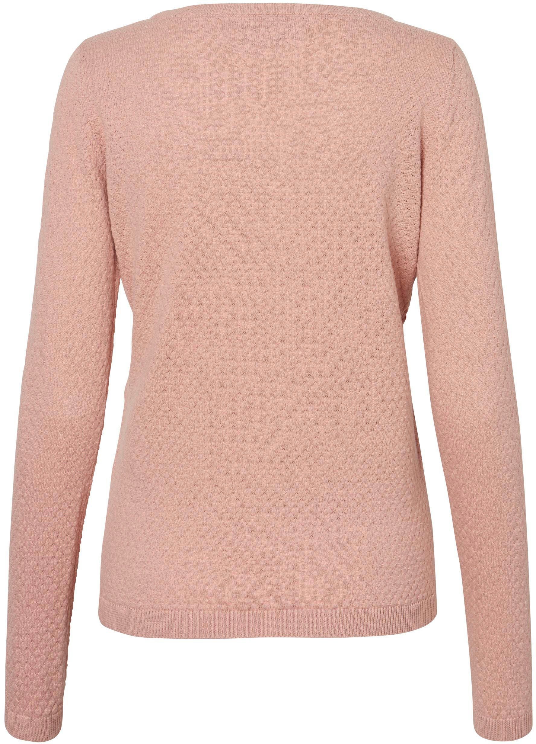 Vero Moda Trui met ronde hals VMCARE STRUCTURE LS O-NECK BLOUSE